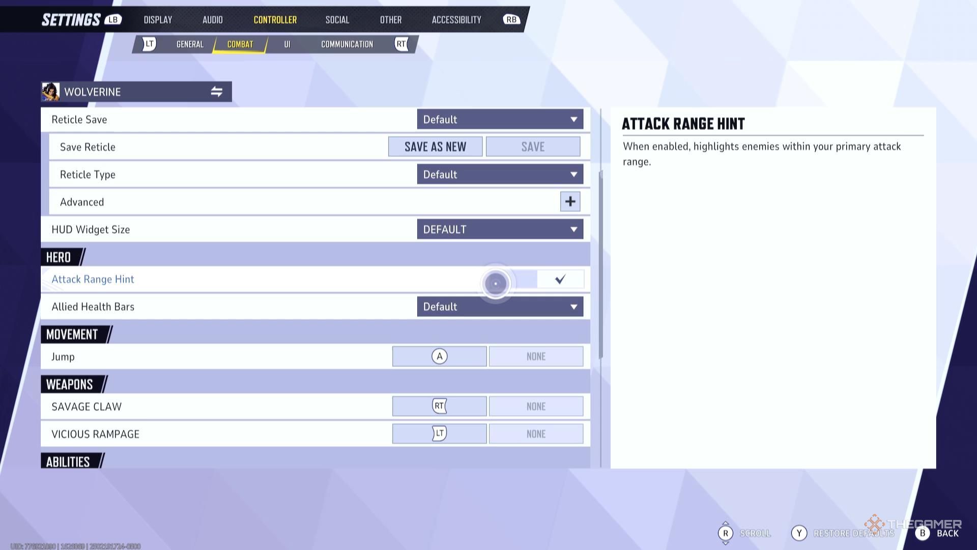 How To Display Melee Attack Range In Marvel Rivals