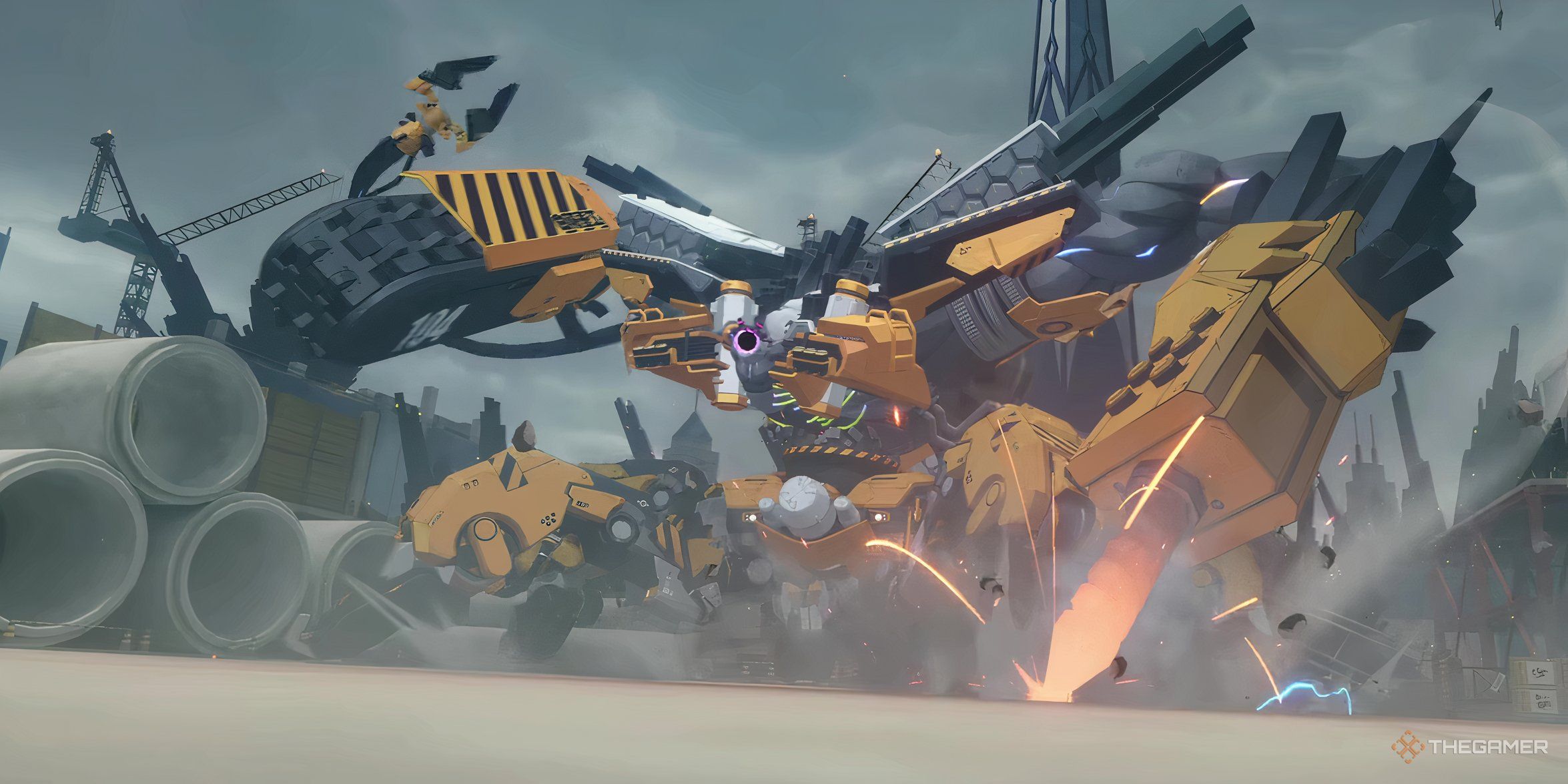 The construction site Sacrifice ready for round two in Zenless Zone Zero.