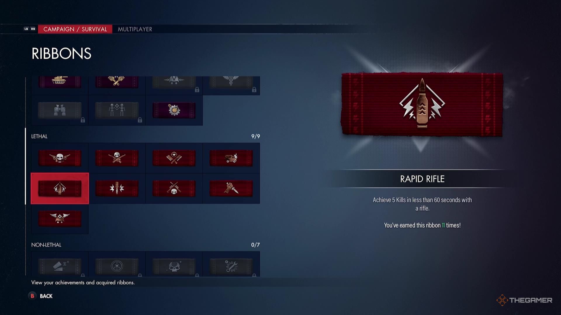 Every Lethal Ribbon And How To Earn Them In Sniper Elite: Resistance