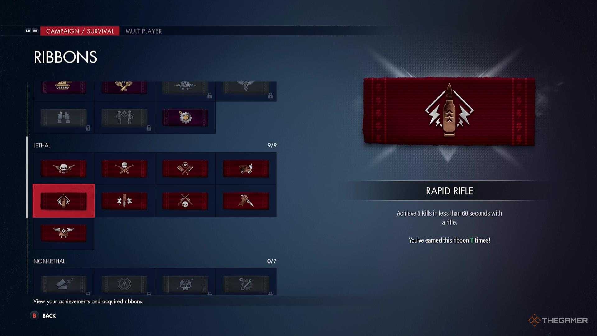 Sniper Ribbon Every Lethal Ribbon And How To Earn Them In Sniper Elite: Resistance