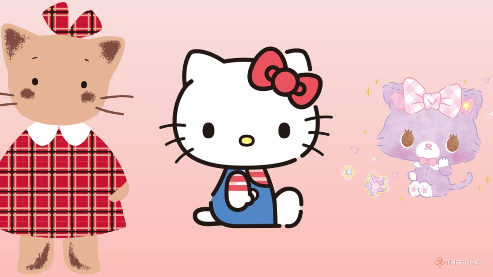 Hello Kitty Wallpaper Aesthetic, image size:1600x900