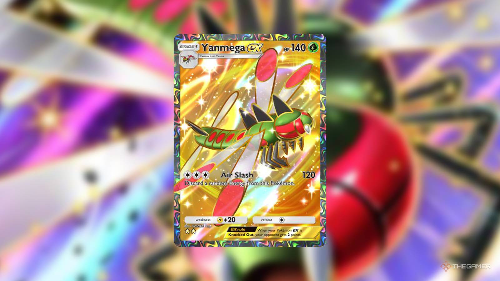 yanmega pokemon card 2025 Scarlet & Violet - Destined Rivals Grass Grass Razor Wing (30) Colorless Pokemon Card - XY: Phantom
