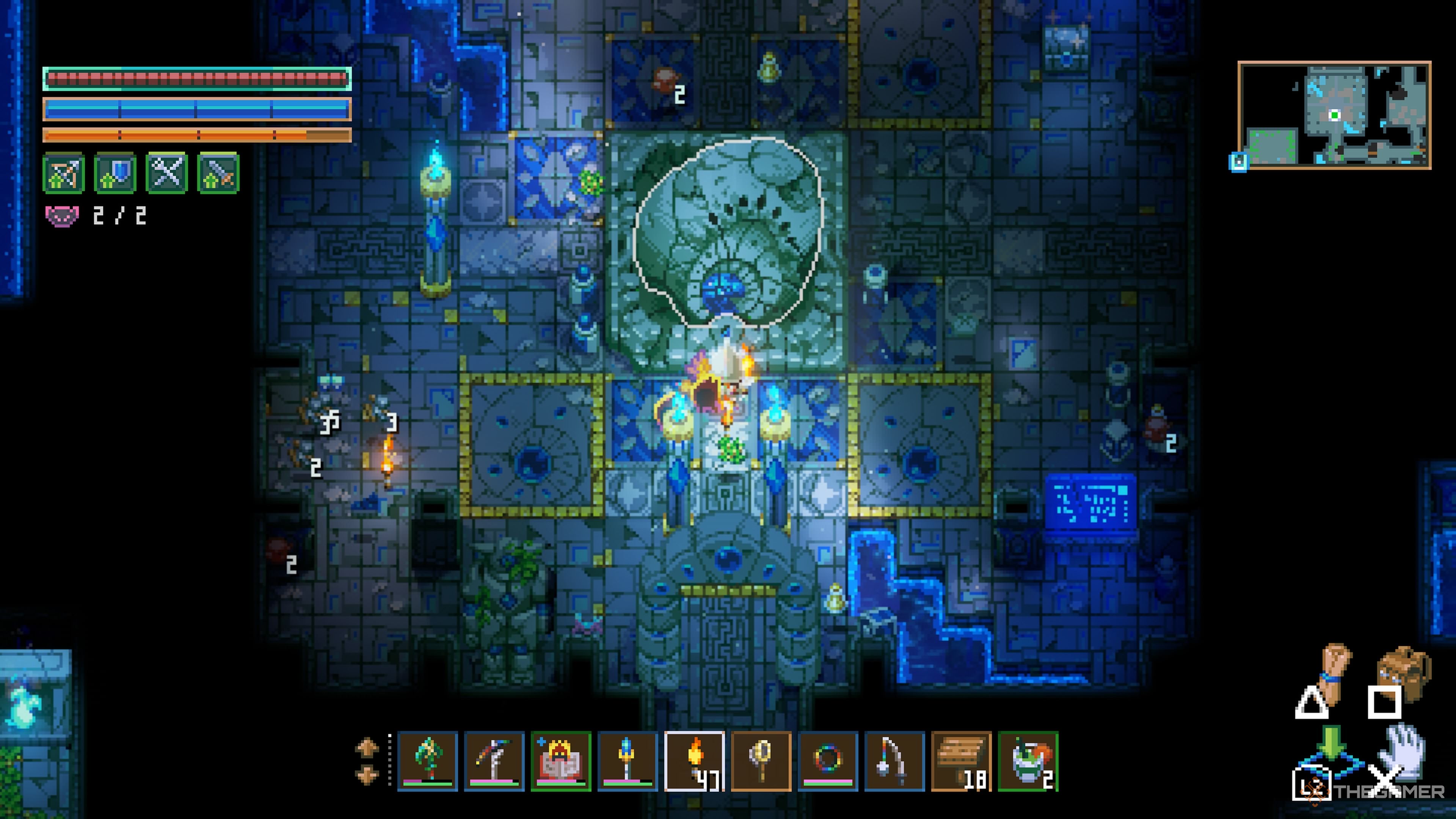 How To Open The Glyph Parchment Shrine In The Sunken Sea In Core Keeper