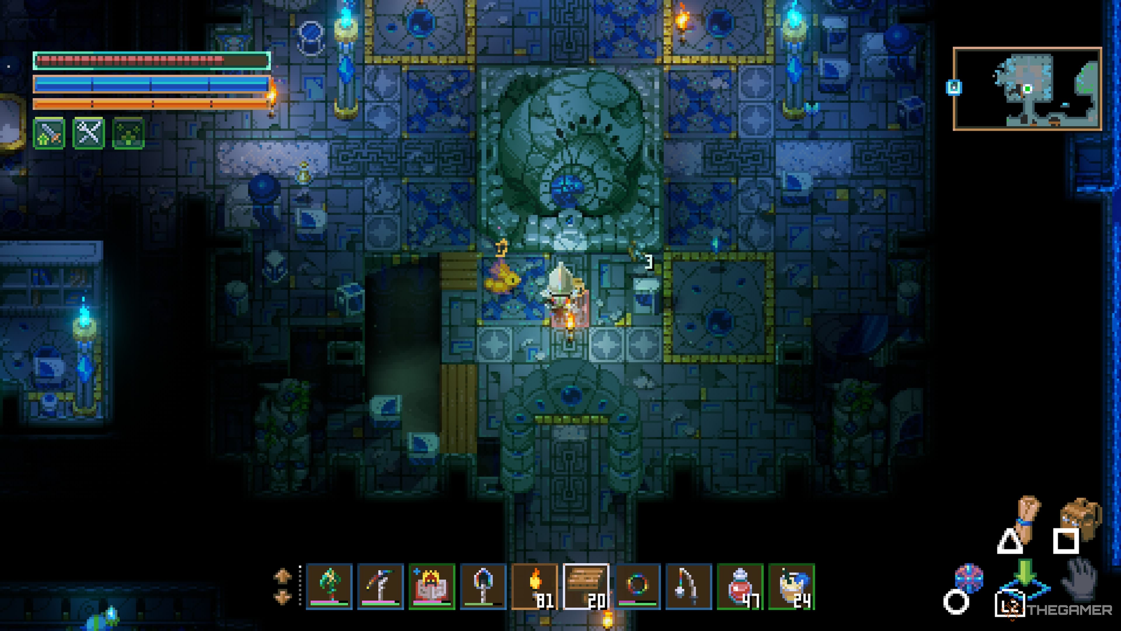 How To Open The Glyph Parchment Shrine In The Sunken Sea In Core Keeper