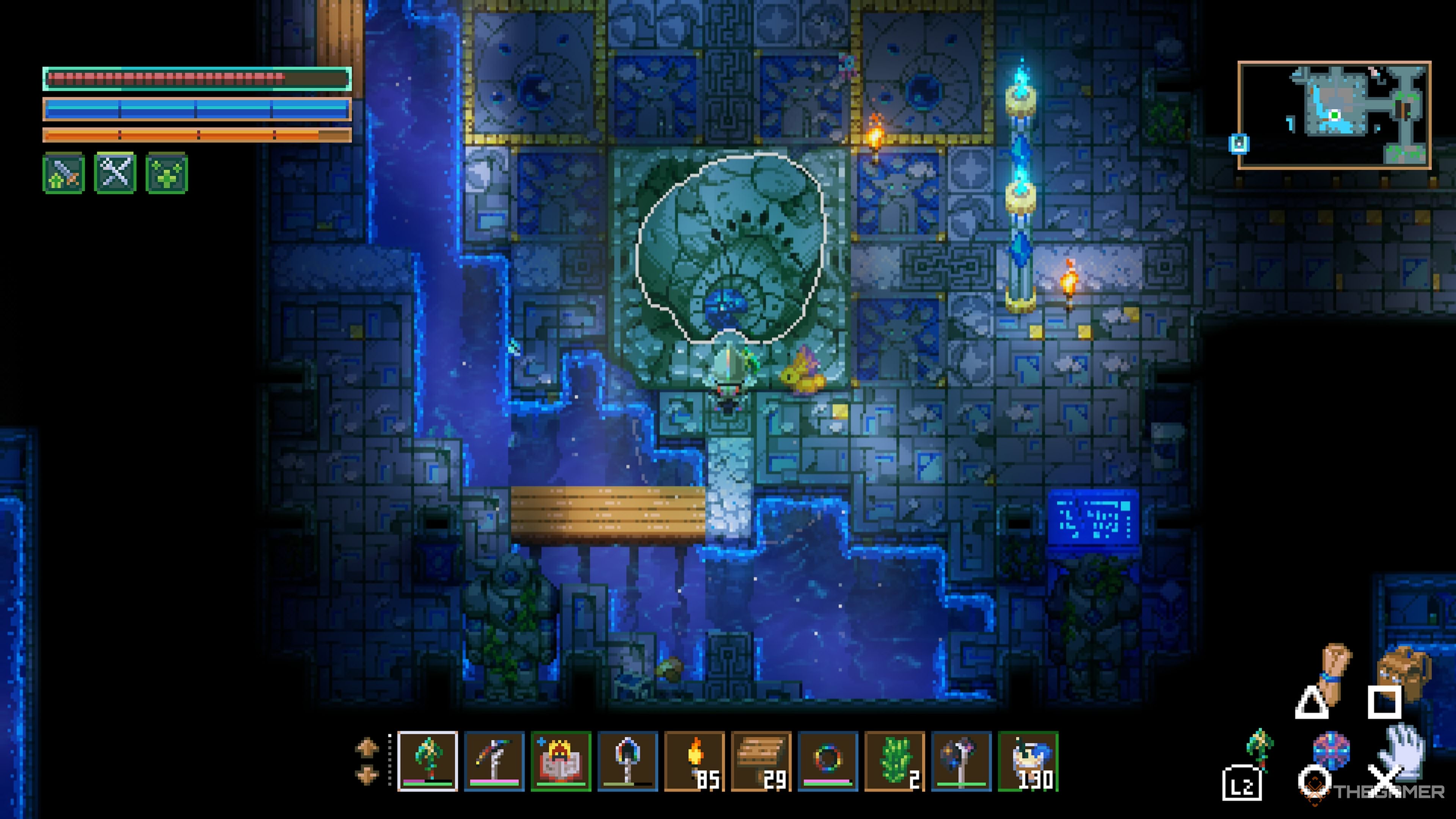 How To Open The Glyph Parchment Shrine In The Sunken Sea In Core Keeper