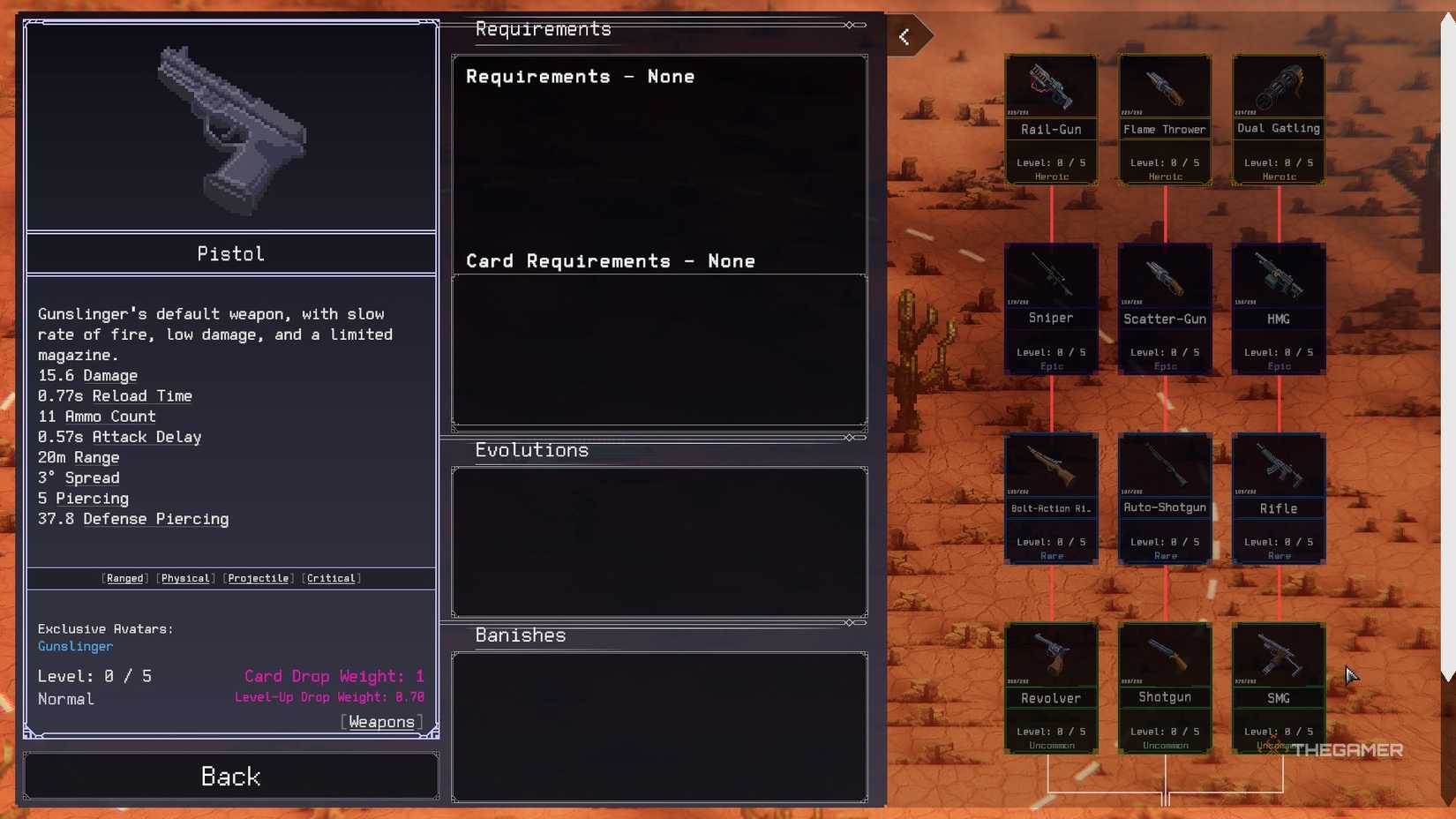 The Best Weapons Tier List In Rogue: Genesia