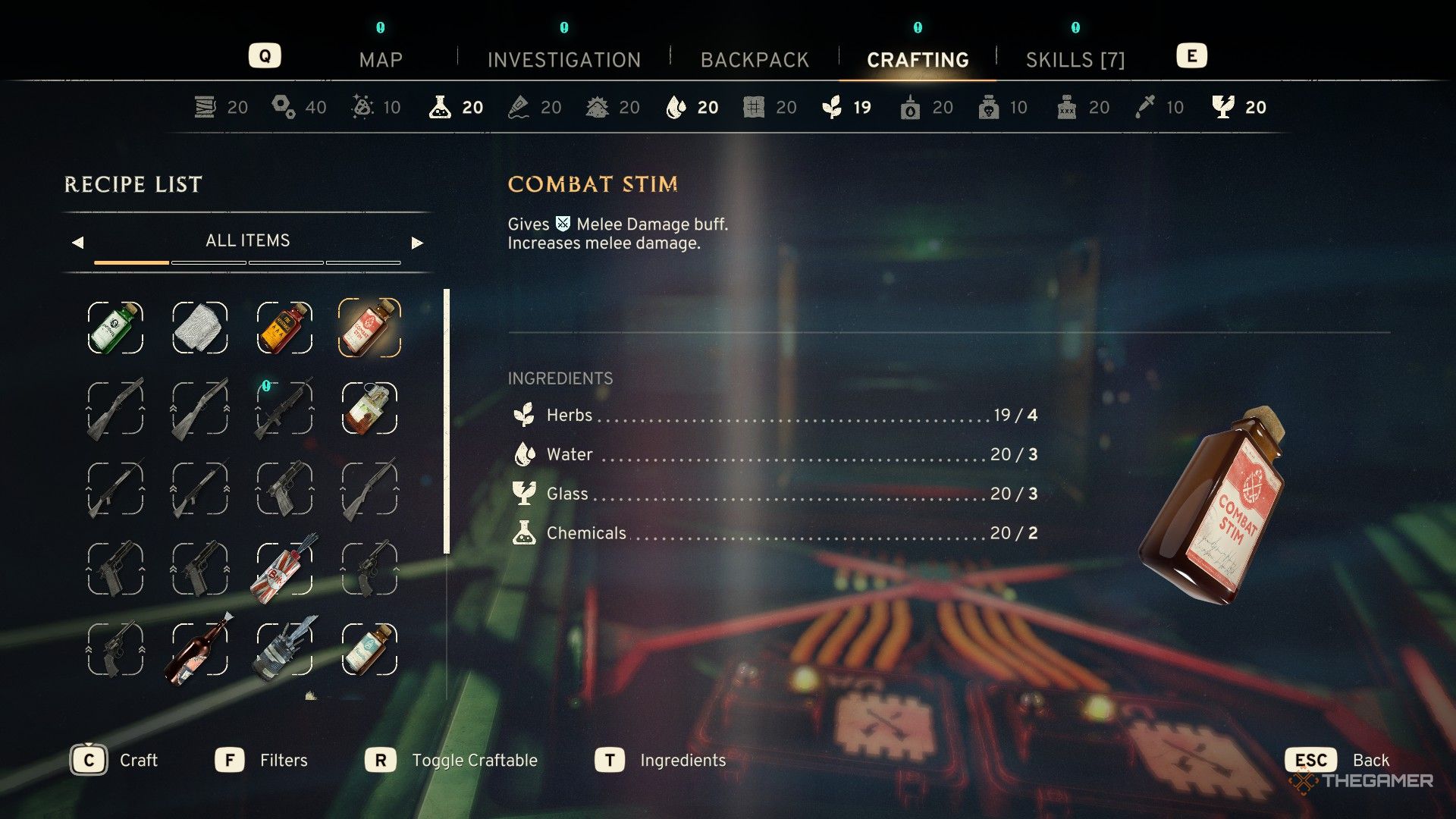 How To Get Every Crafting Recipe In Atomfall