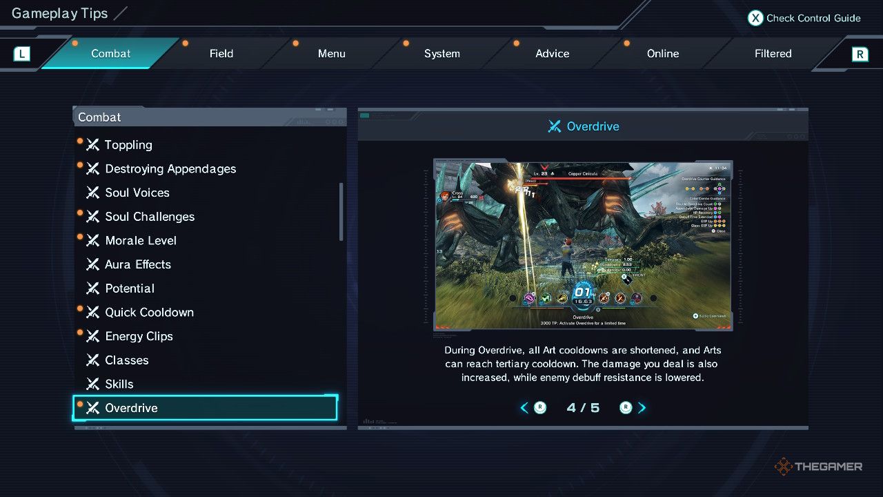 How To Use Overdrive In Xenoblade Chronicles X: Definitive Edition