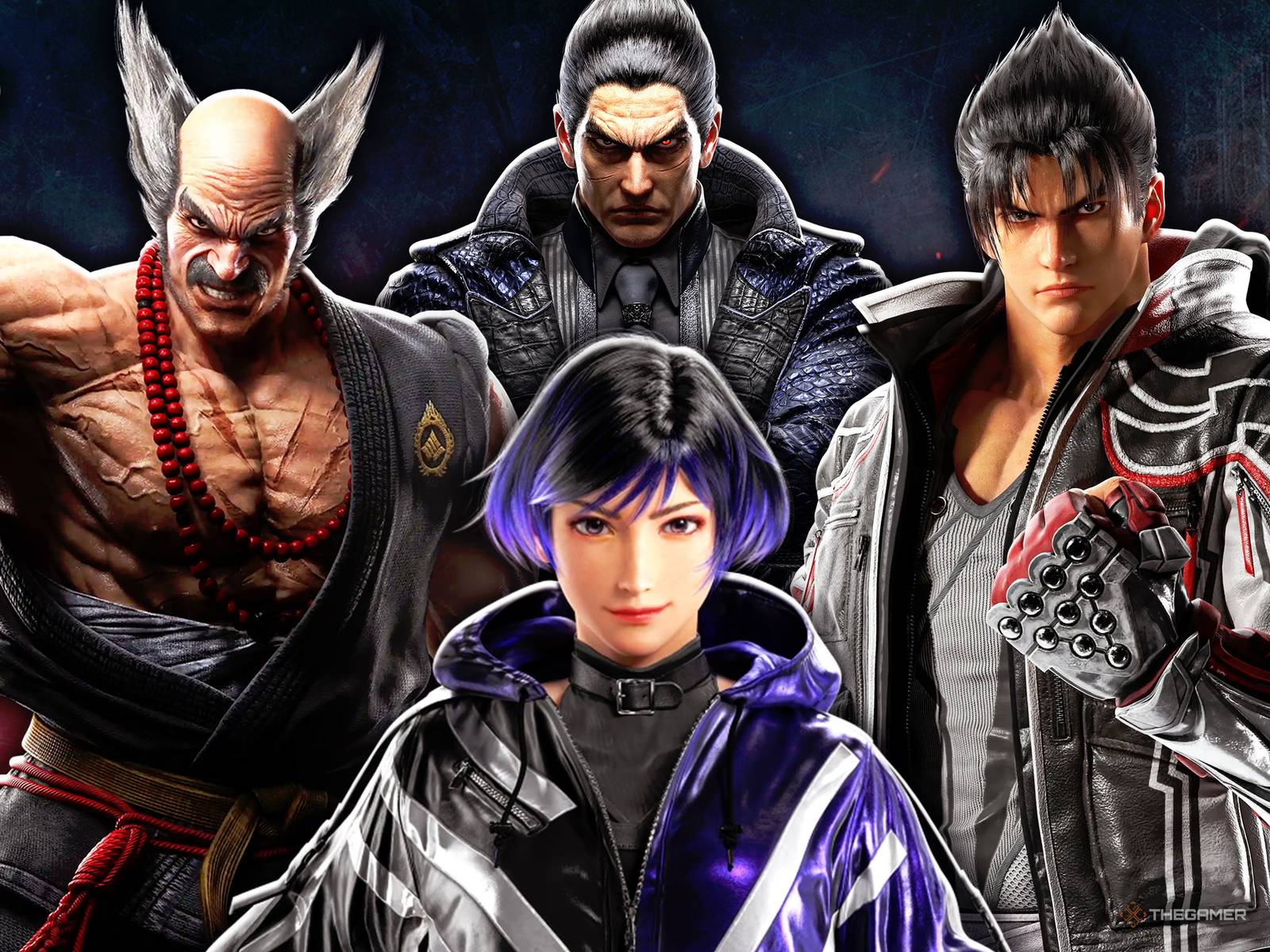 Tekken All Playable Characters From 1 To 7 Tekken