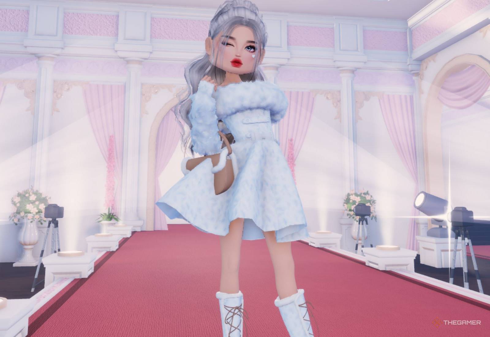 navy blue dress for baby girl ALL *NEW WINTER CODES* ALL WORKING CODES FOR DRESS TO IMPRESS WINTER  UPDATE! DECEMBER 2024 main image 0