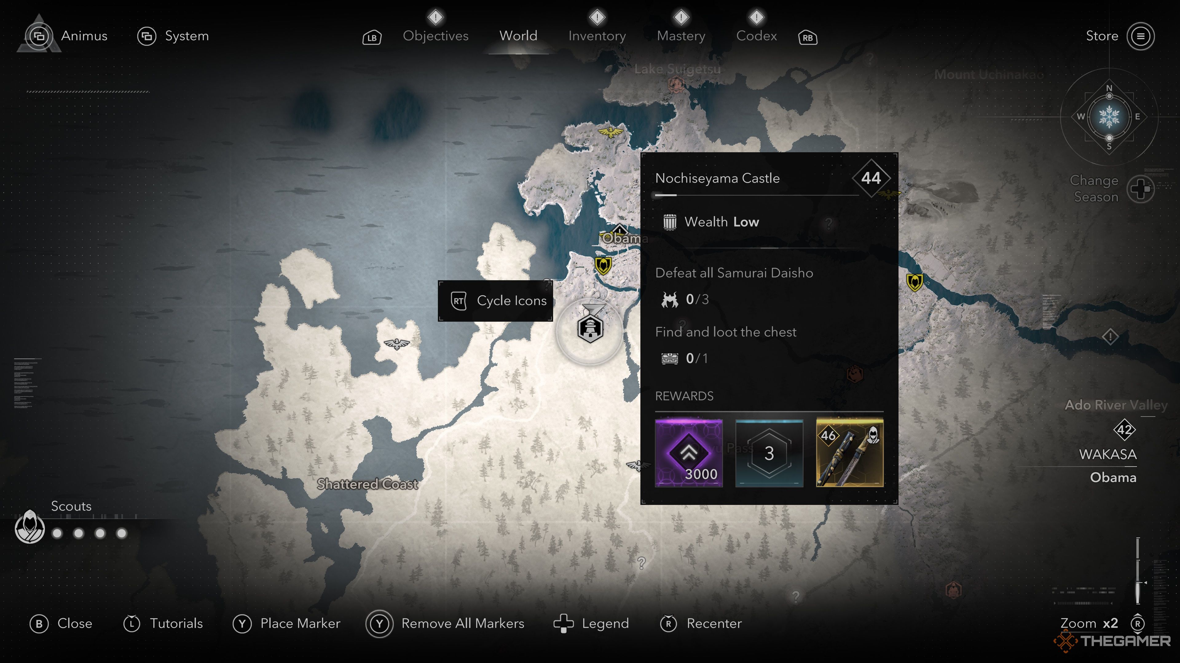 How To Find Every Nochiseyama Castle Daisho In Assassin s Creed Shadows