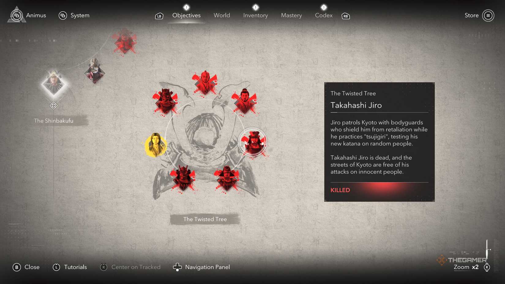 Tree Assassin Moon Raker Where To Find The Twisted Tree Assassination Targets In Assassin's ...
