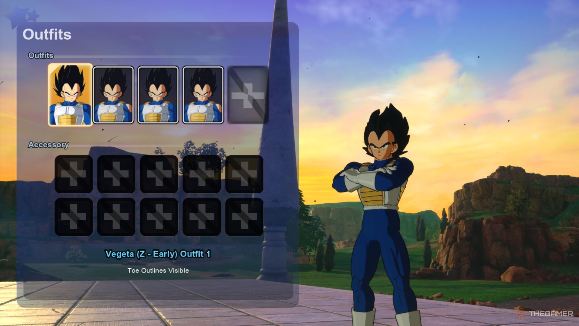 All vegetables (Z Air) Organizations in Dragon Ball: Sparks! Zero.