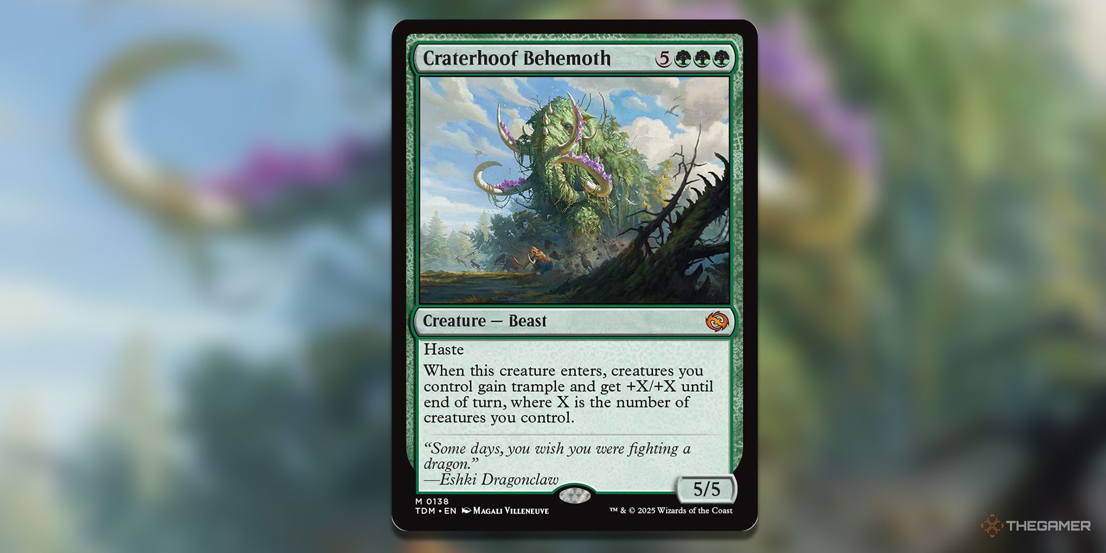 mtg card craterhoof Altaria ex - 232/182