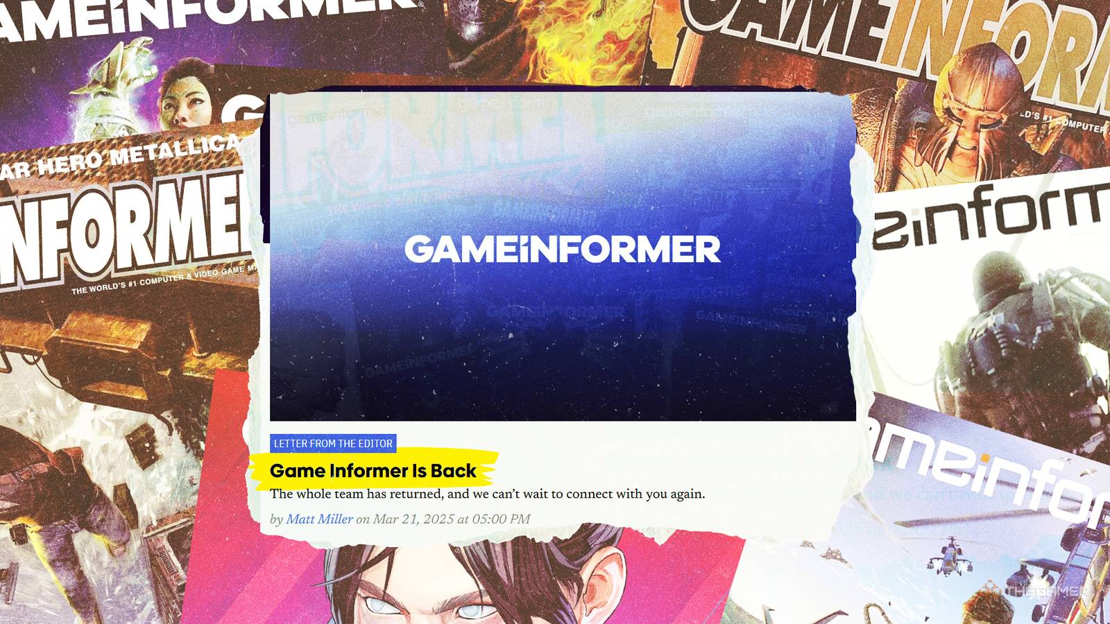 Newest Game Informer Game Informer's Return Is A Huge Win For Gamers, But At What Cost?