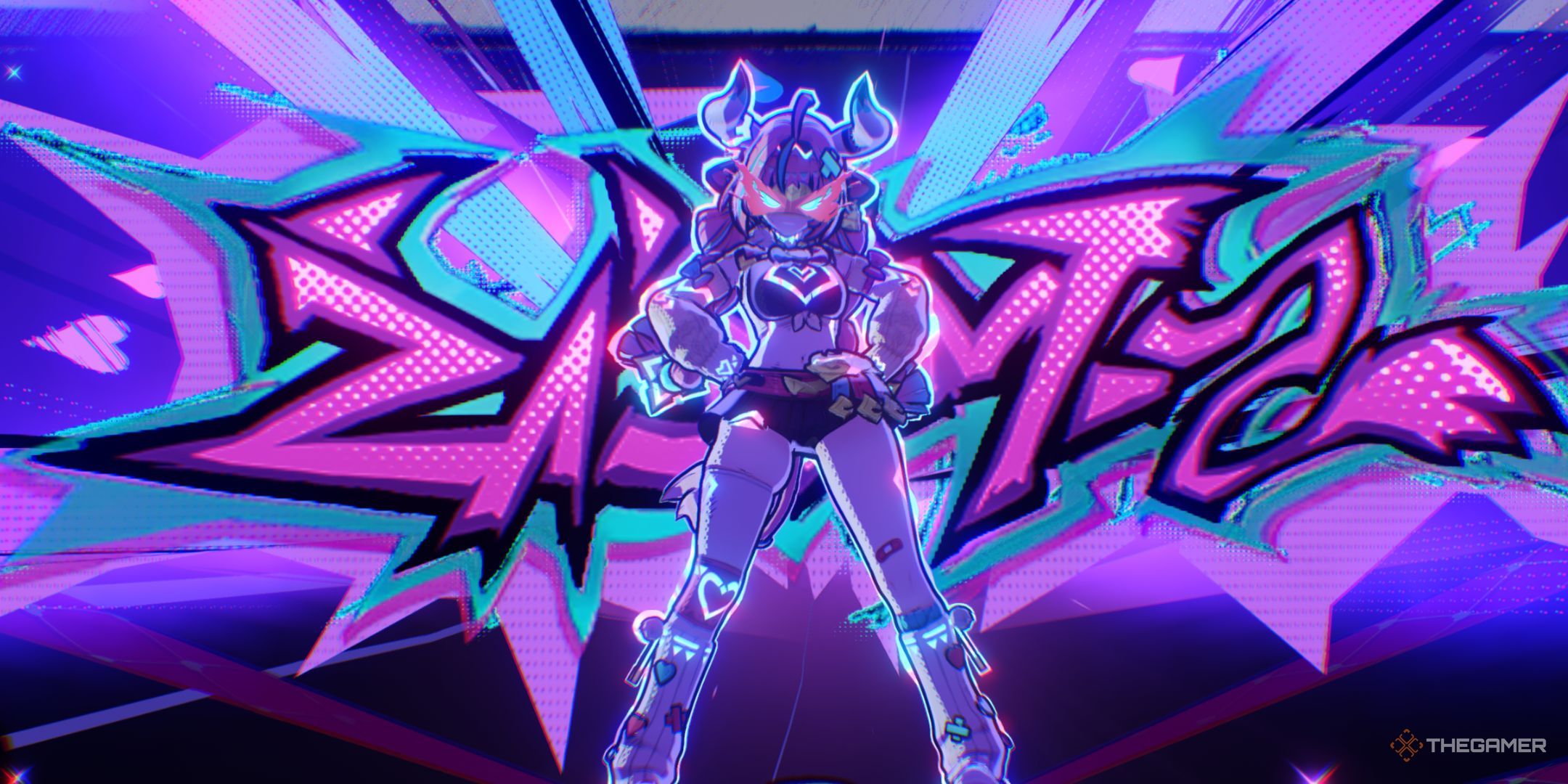 Genshin Impact Varesa elemental burst animation.