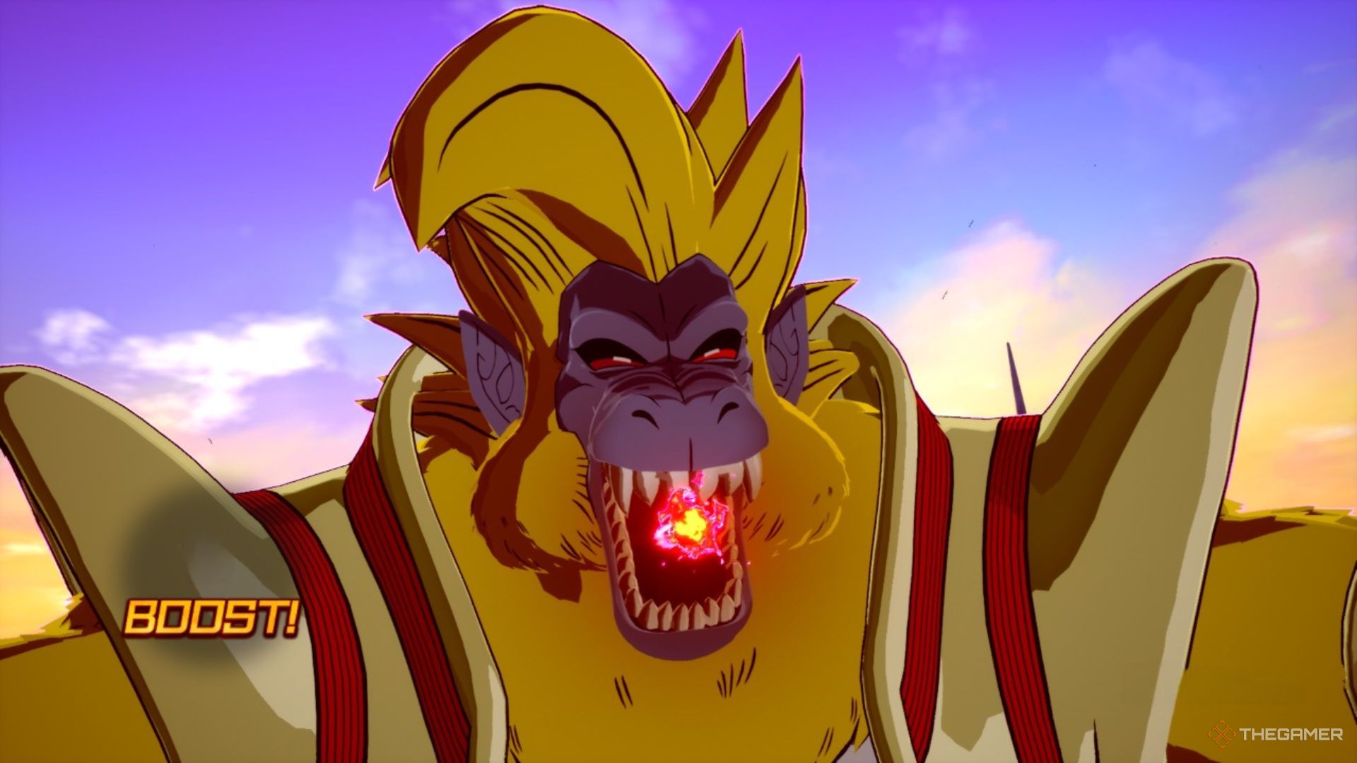 Dragon Ball Great Monkey Baby Great Flame: Sparks! Zero.