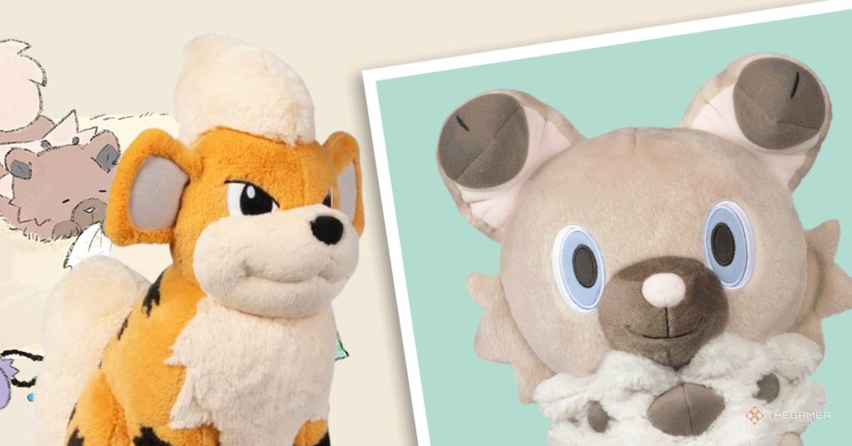 Growlithe Furry Friends - Pokémon Center Plush/Bamse 48cm Growlithe Furry Friends - Pokémon Center Plush/Bamse 48cm