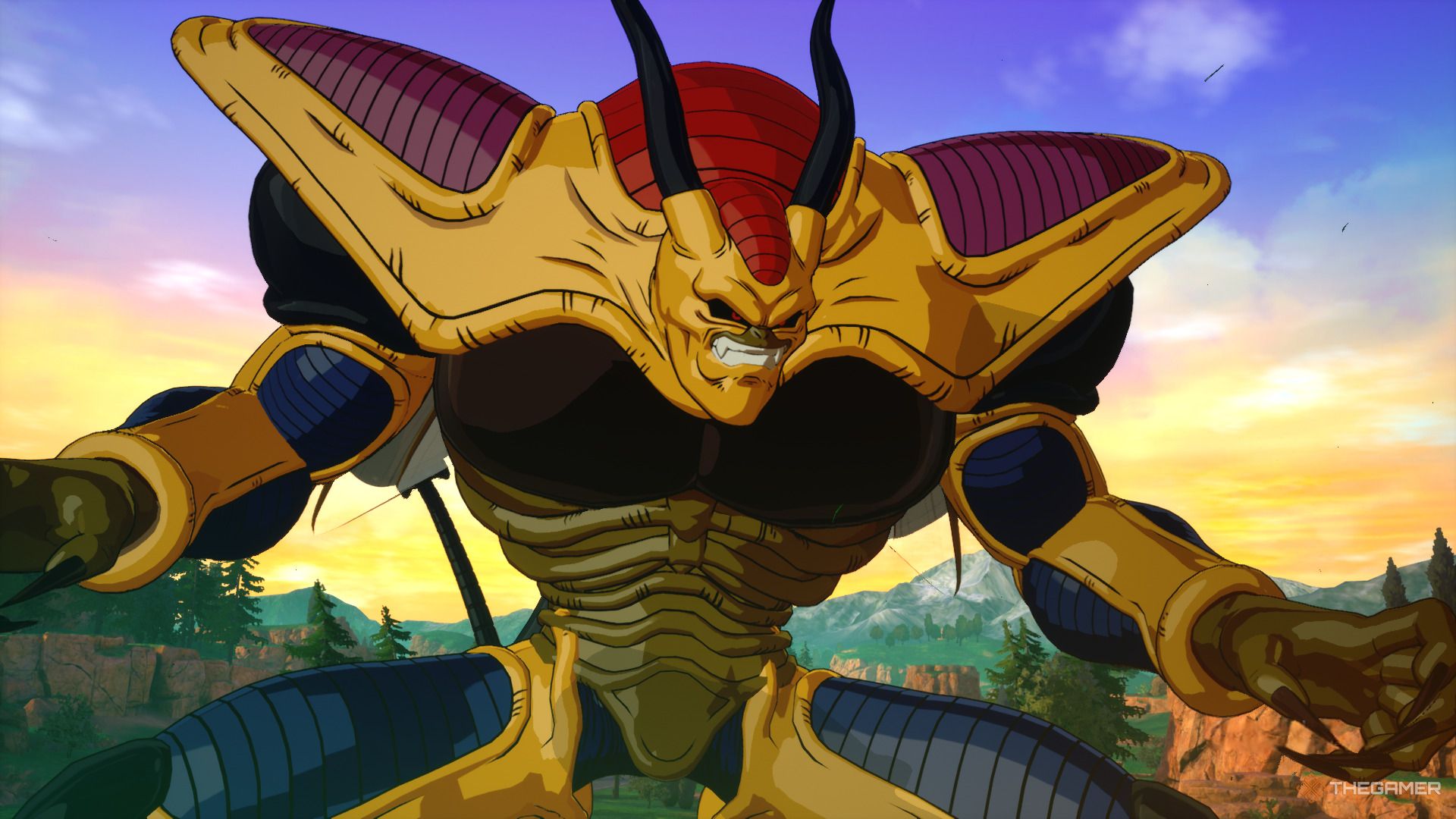 Herodgen in Dragon Ball Cell Games Arena: Sparks! Zero.