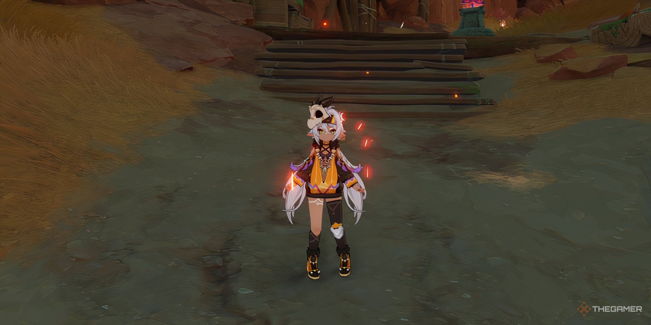 Iansan in trial mode from Genshin Impact.