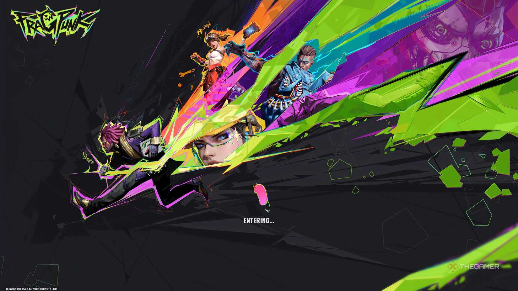 This is the background image that appears while logging into FragPunk.