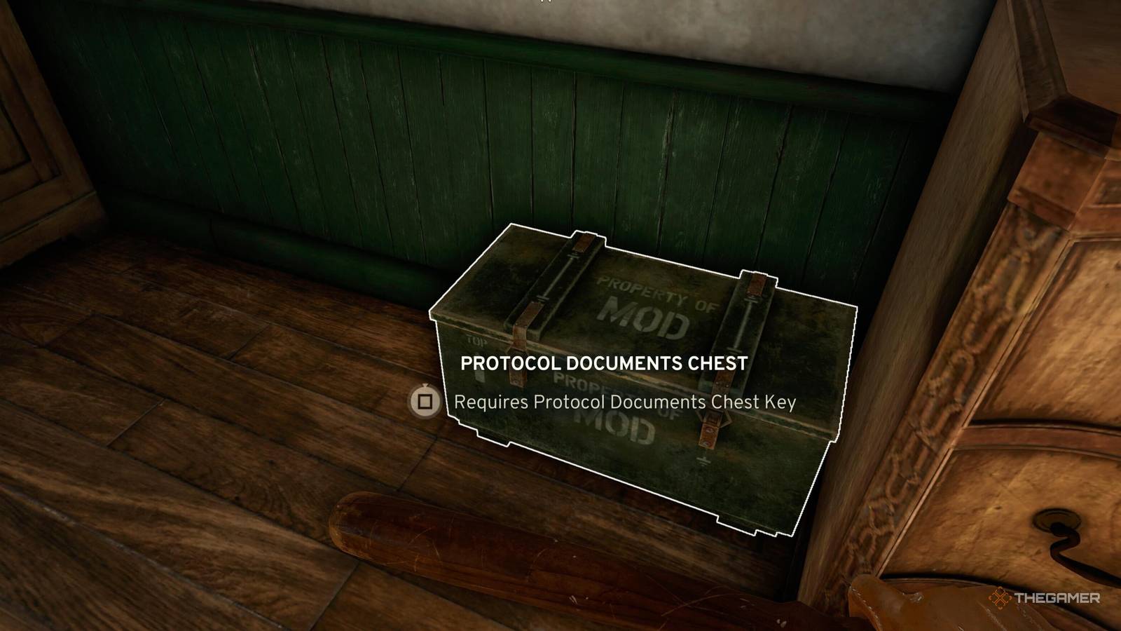 Where To Find Protocol Documents Chest Key In Atomfall