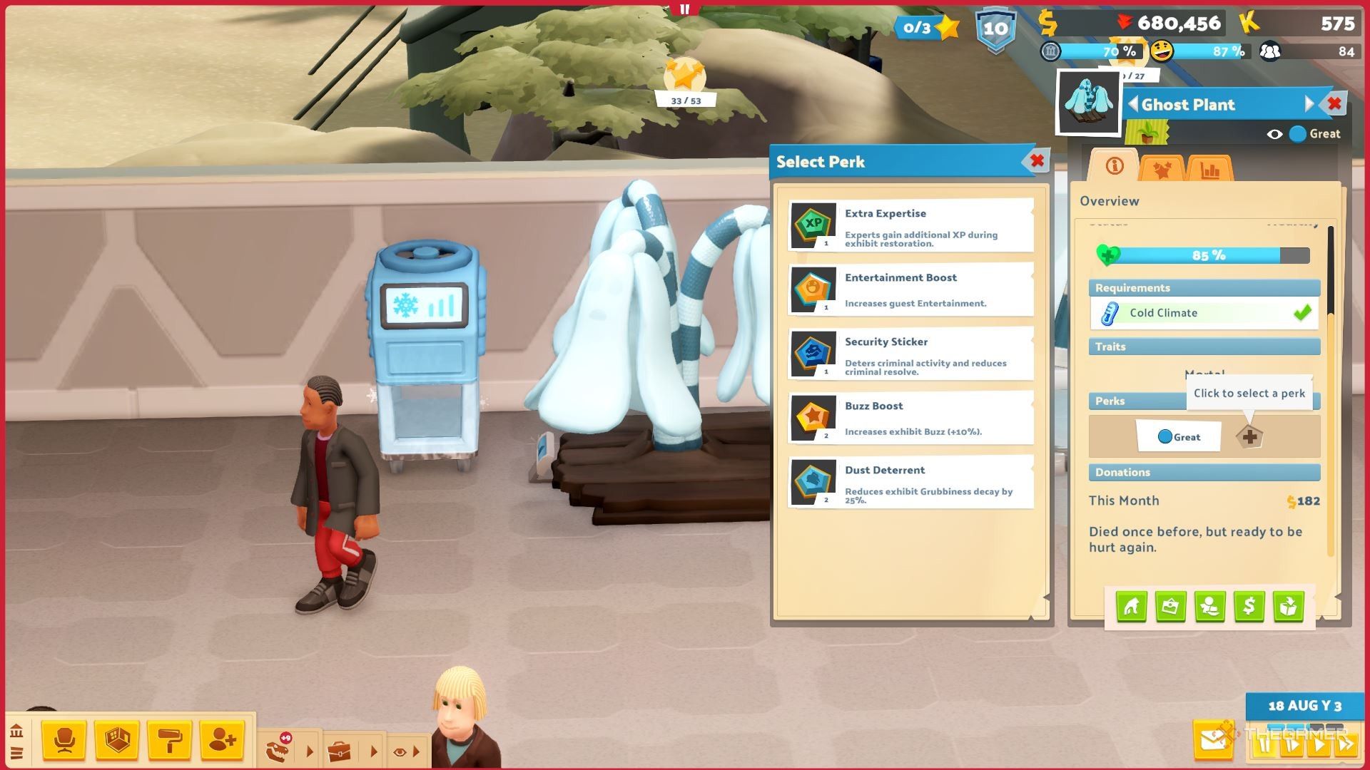 How To Collect And Use Perks In Two Point Museum