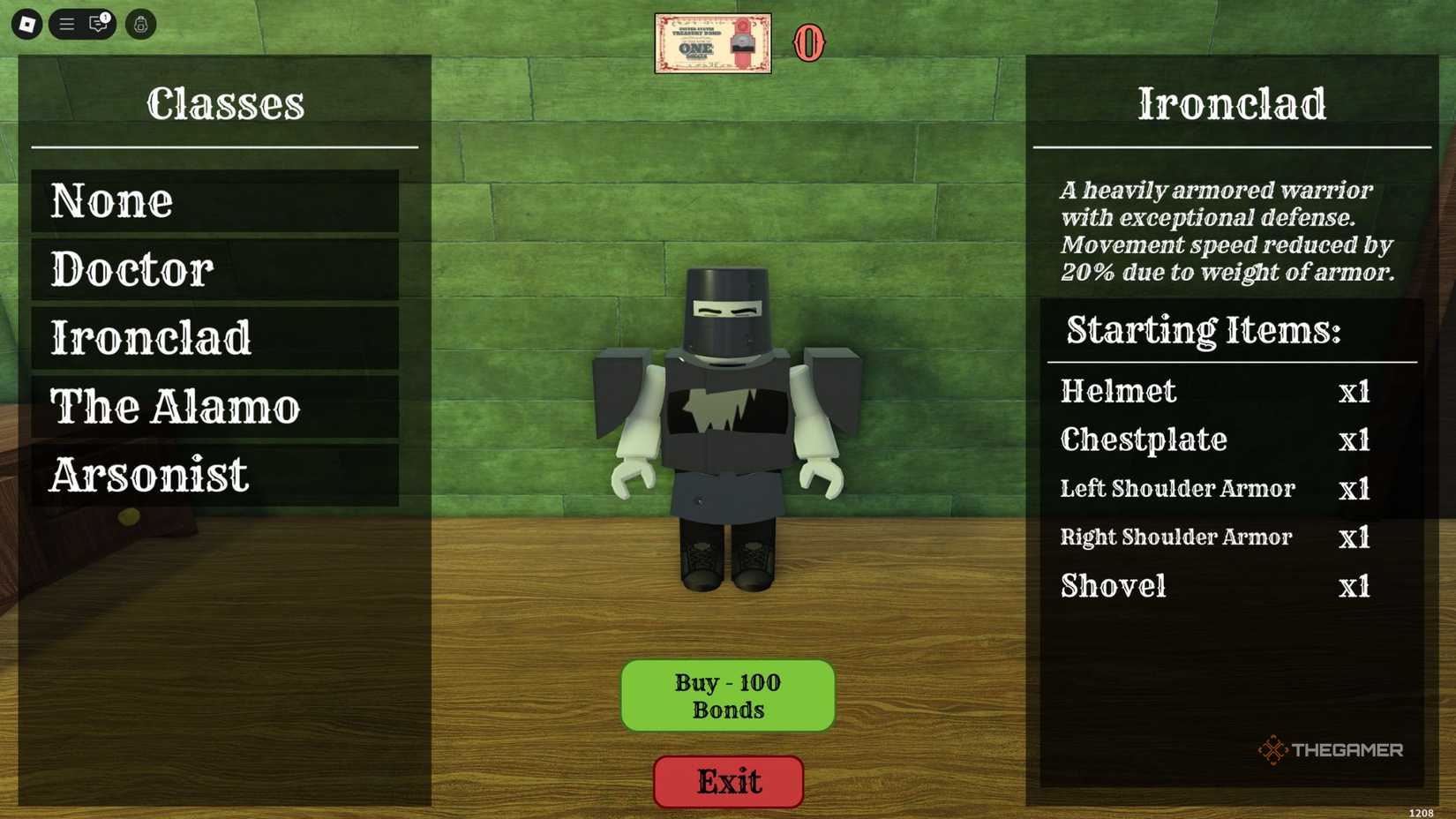 Classes Tier List For Roblox: Dead Rails