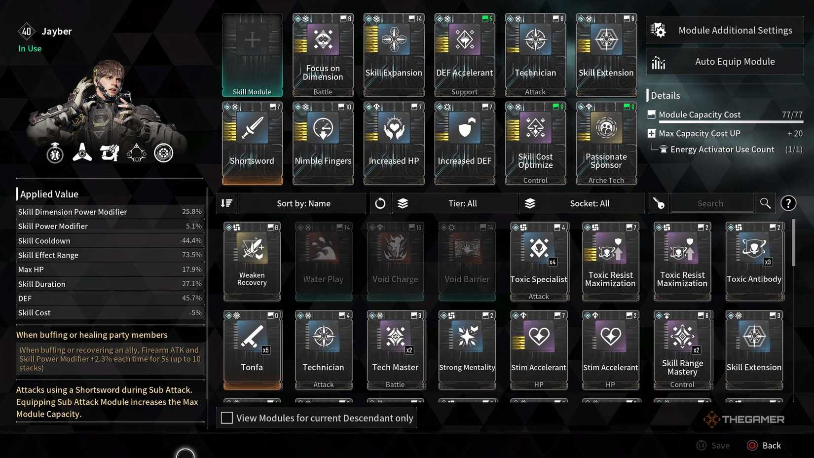 The Most Optimal Jayber Build In The First Descendant