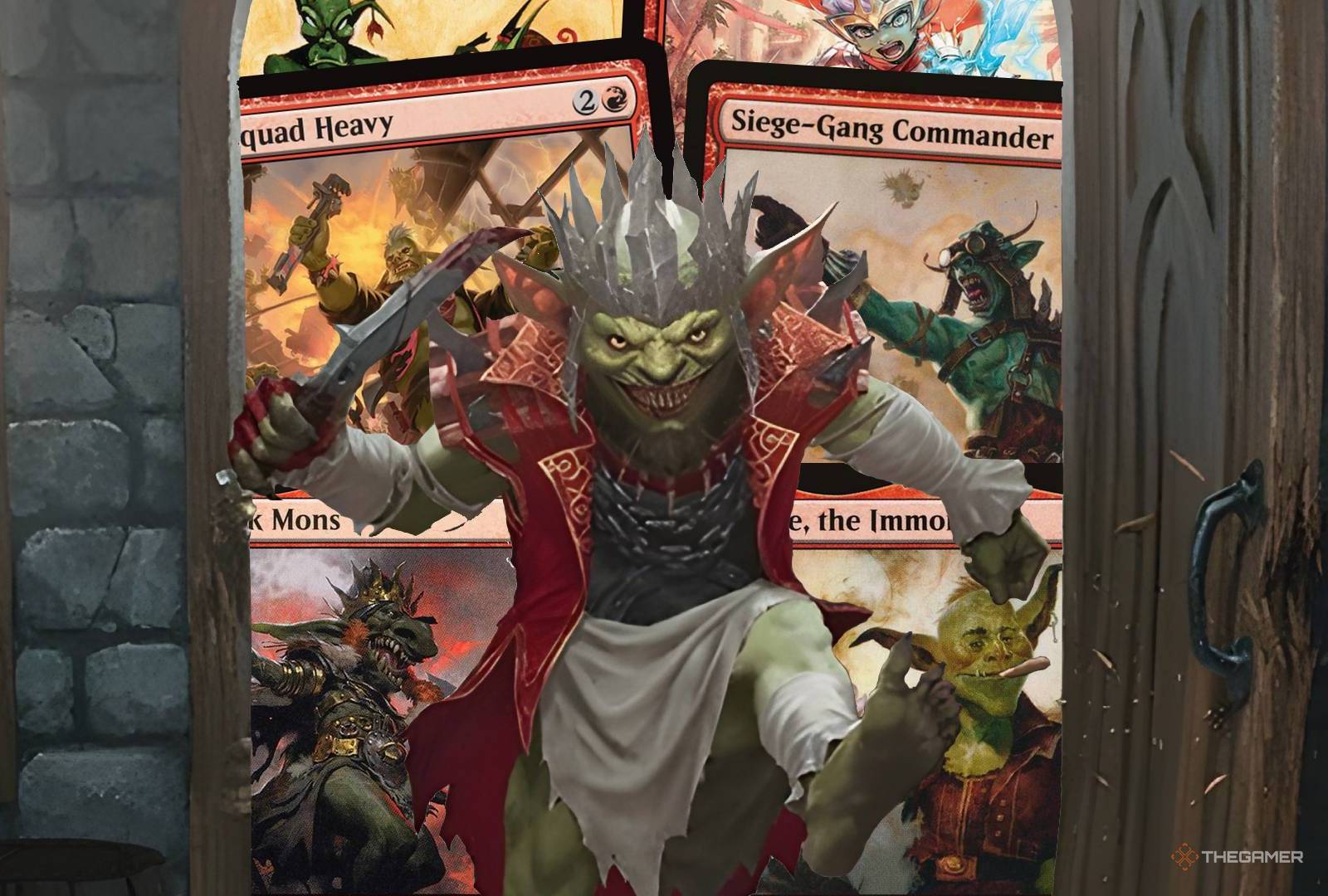 mtg krenko mob boss commander deck MTG Commander Goblin Deck EDH Deck Krenko, Mob Boss 100 Magic Cards Custom Deck Goblins Red