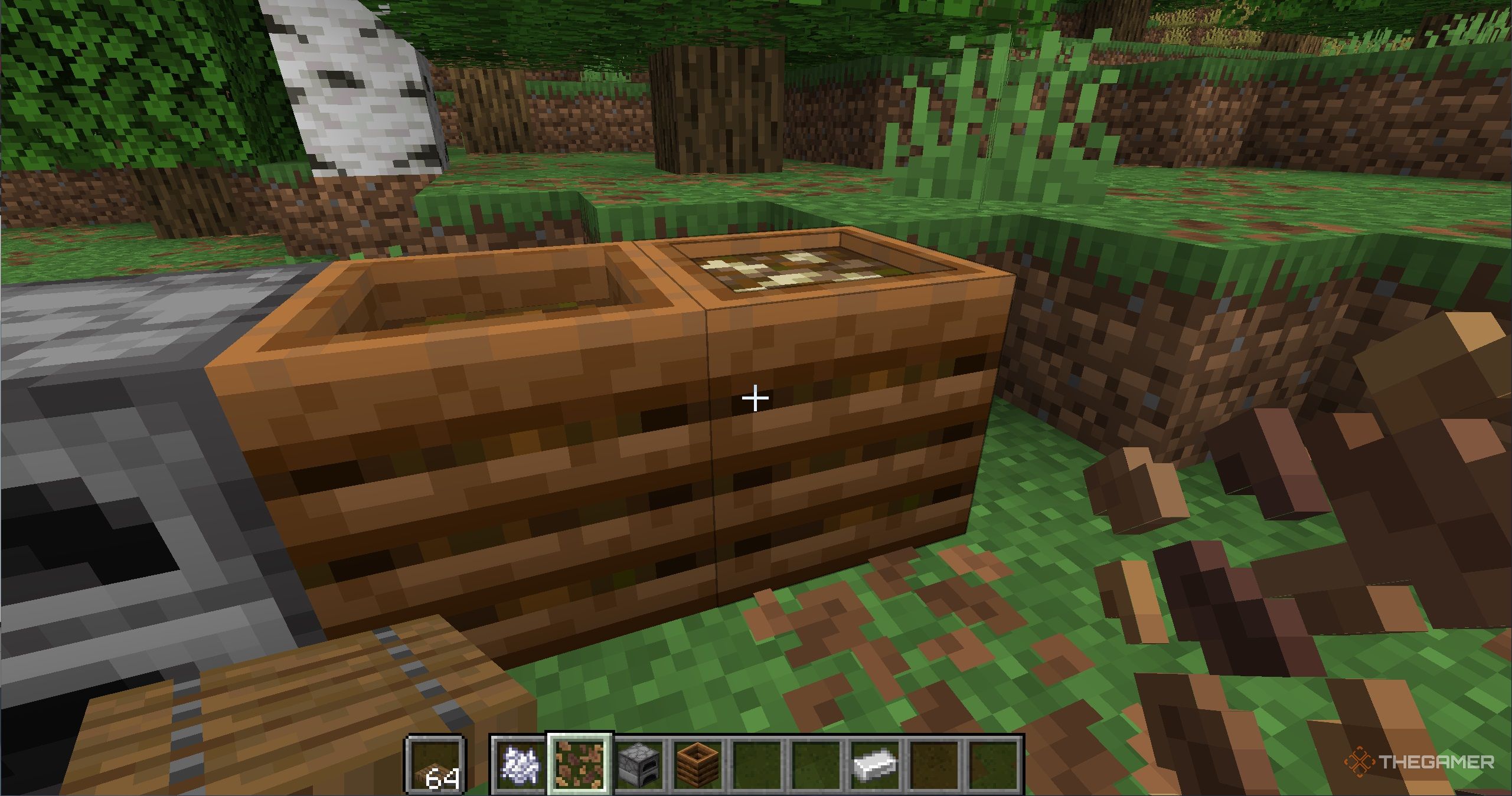How To Find And Use Leaf Litter In Minecraft
