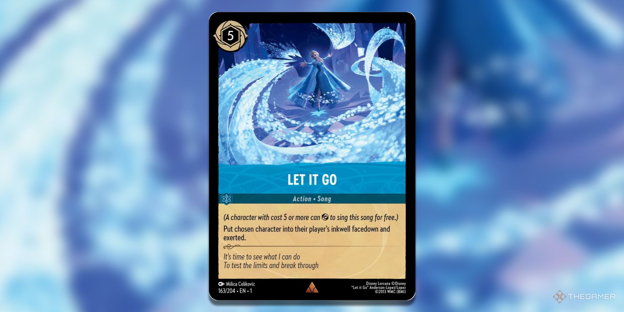 let it go lorcana card Let it Go 41 P1 Promo Case | Lorcana main image 0