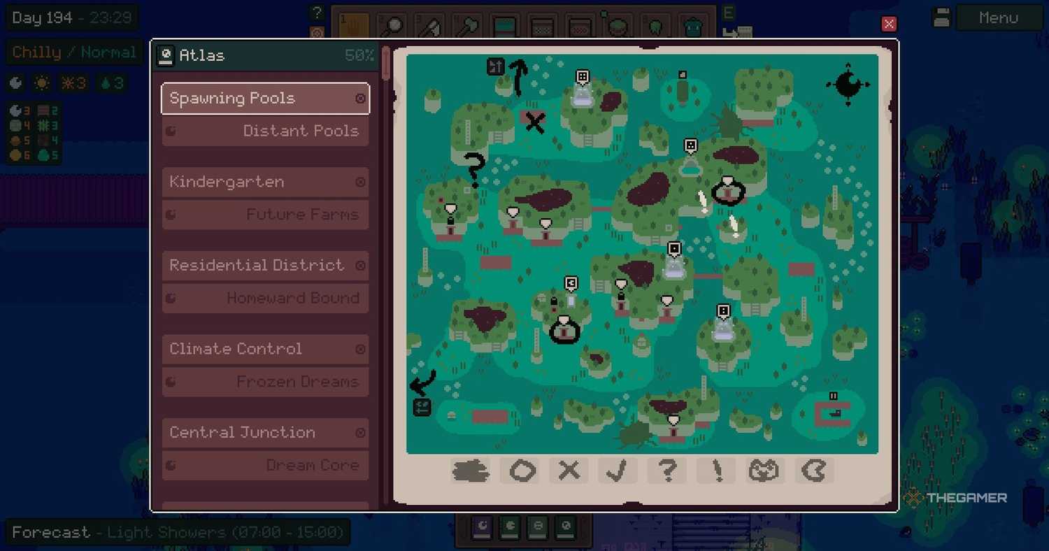 Mudstone Ranch Map Key Map Features On The Atlas In Mudborne