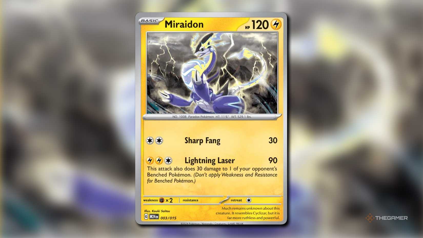 miraidon pokemon card value mcdonalds McDonald's Promo Holo Foil 003/015 Trading The Misfit Mission Collectables proof acrylic case and featuring a striking image of the captivating character 10 Best Cards In McDonald's