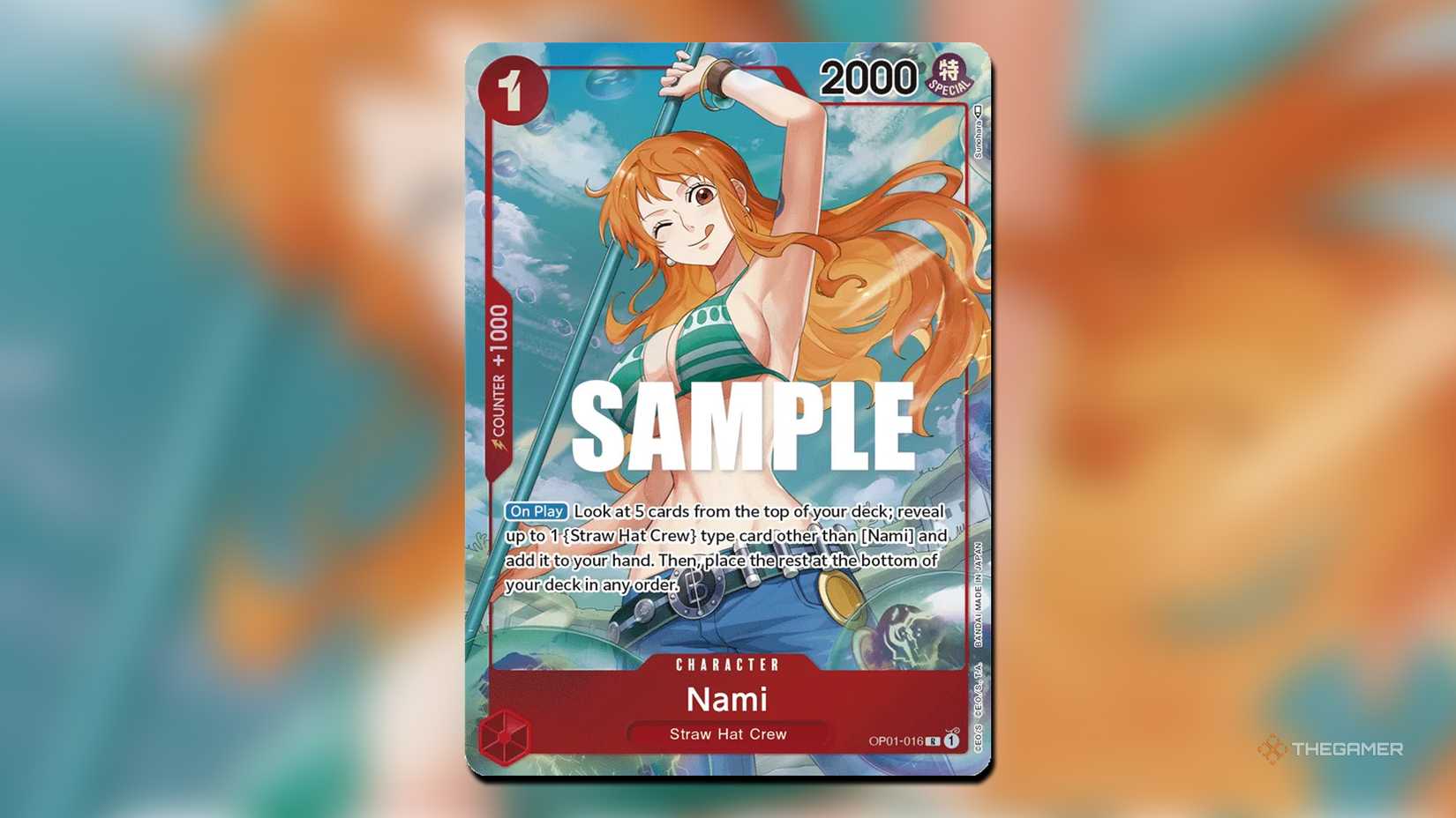 one piece online card game ONE PIECE CARD GAME OP01-003 L – JumpIchiban main image 1