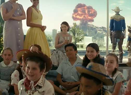 Cooper Bomb Exploding Fallout 8 Ways The Fallout TV Show Nails The Game's Vibe