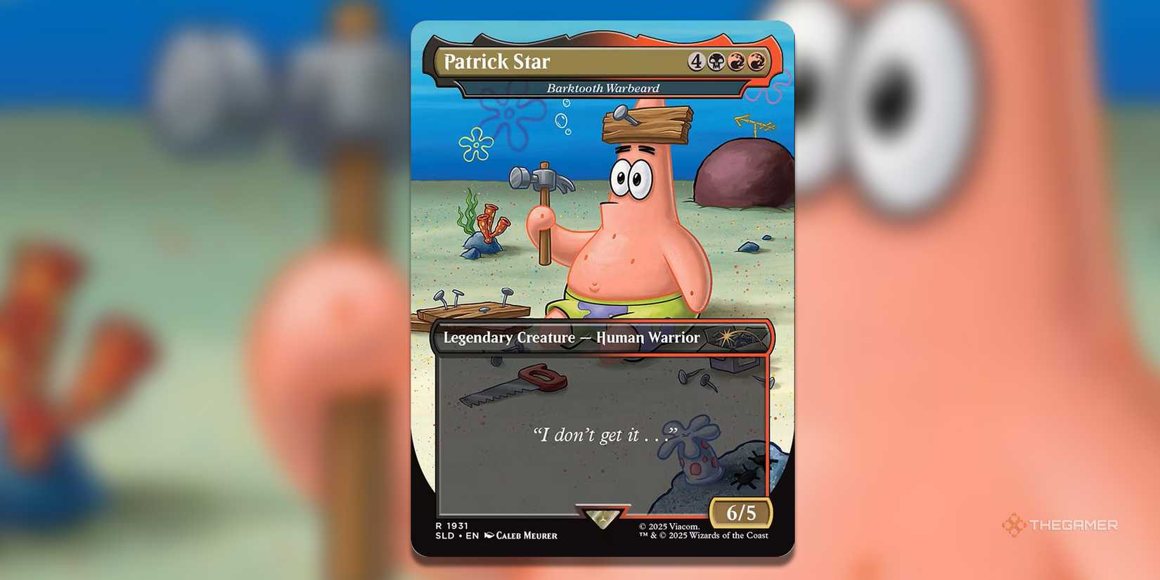 mtg spongebob commander deck MTG Commander Deck EDH Deck SpongeBob SquarePants 100 Magic Cards Custom  Deck 5 Color Legendary Creatures Legends 5 Color Jodah, the Unifier main image 1