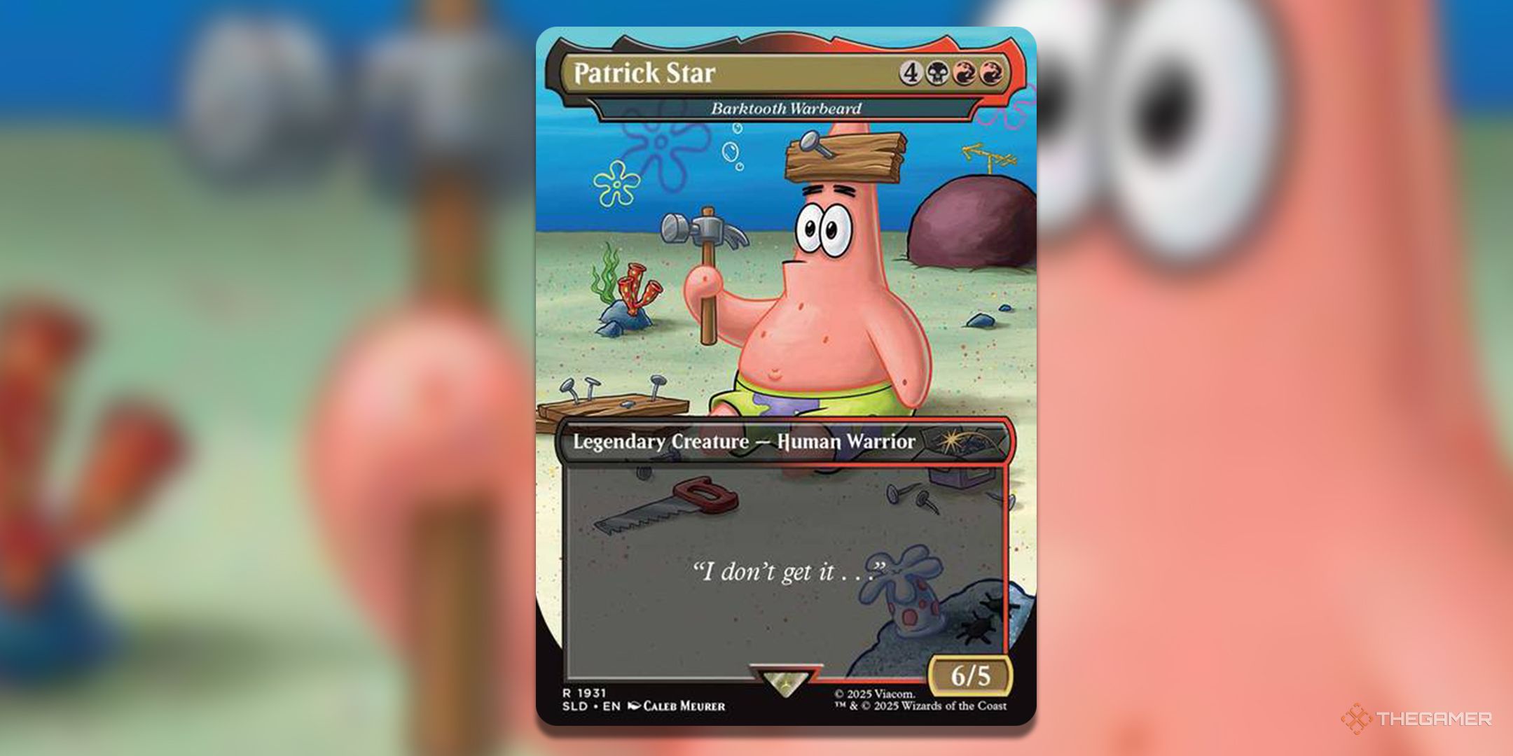 MTG's Meme-Filled SpongeBob Secret Lair Is Closer Than We Thought