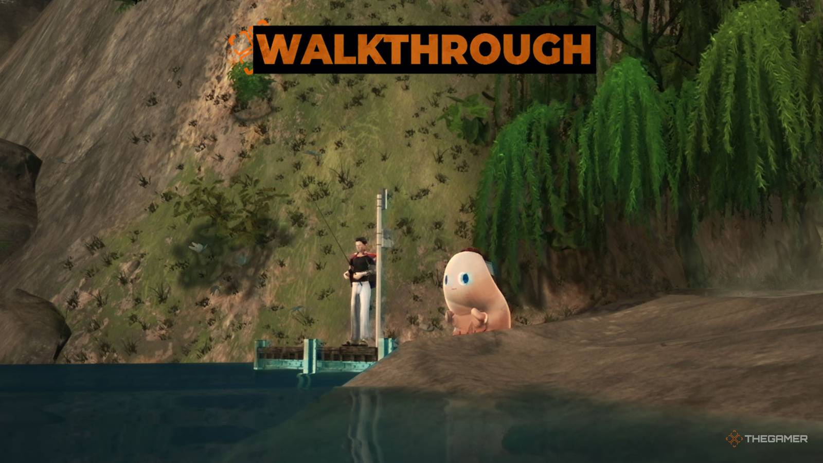 How To Unlock The Fishing Rod In Promise Mascot Agency
