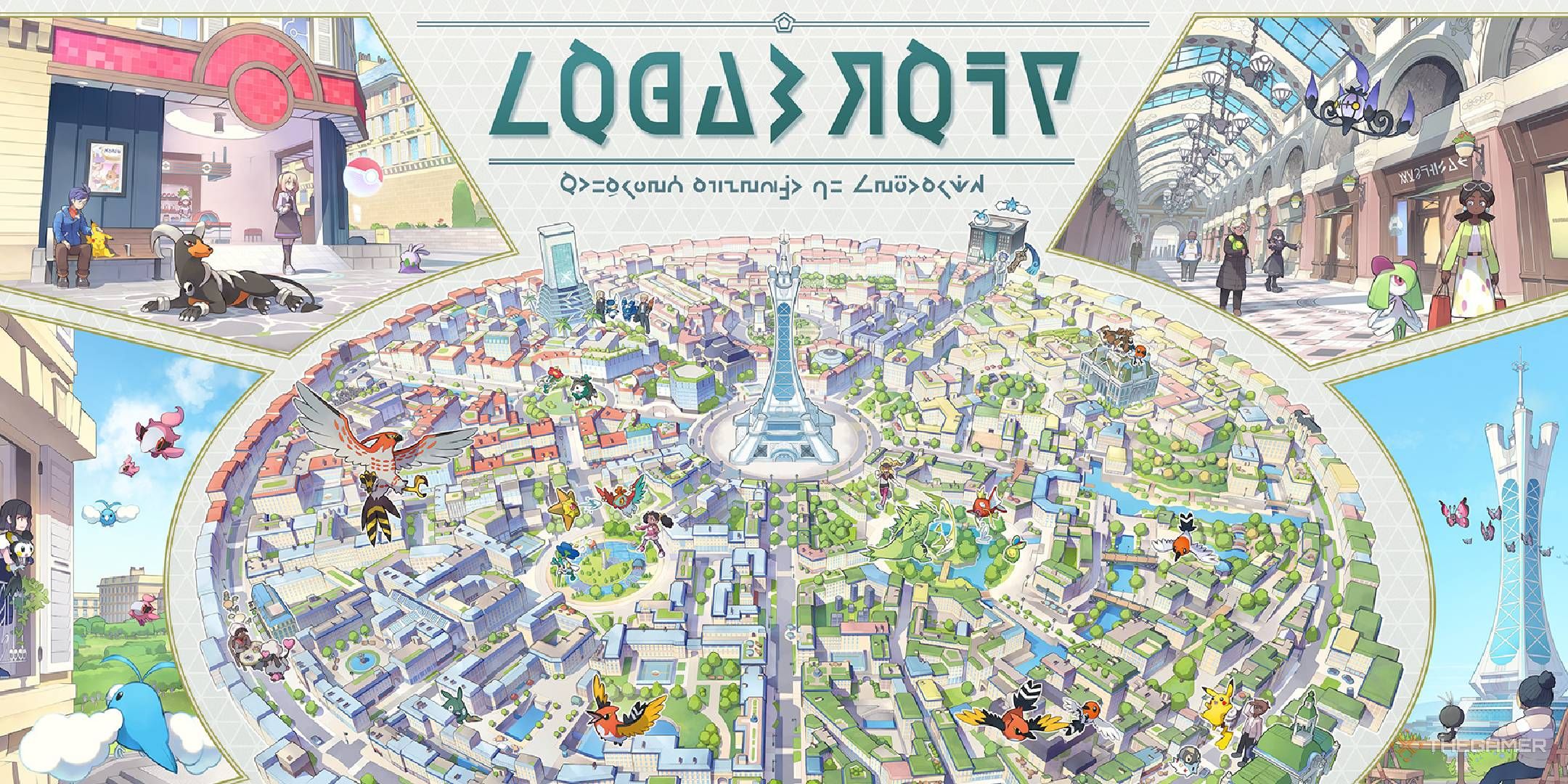 Pokemon Legends Z-A's city map