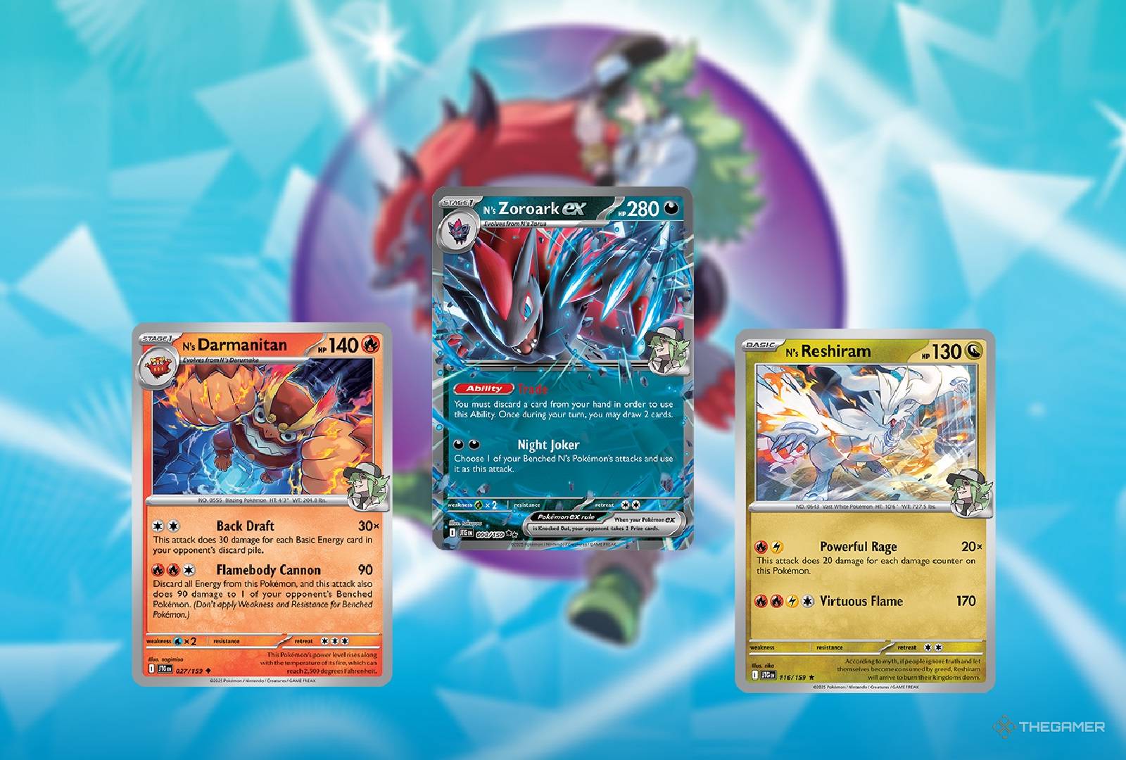 N's Best Cards In Pokemon TCG: Journey Together N's Best Cards In Pokemon TCG: Journey Together