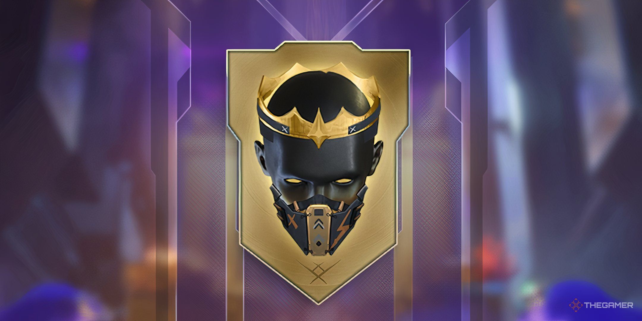 The logo for the Gold Rank in FragPunk.