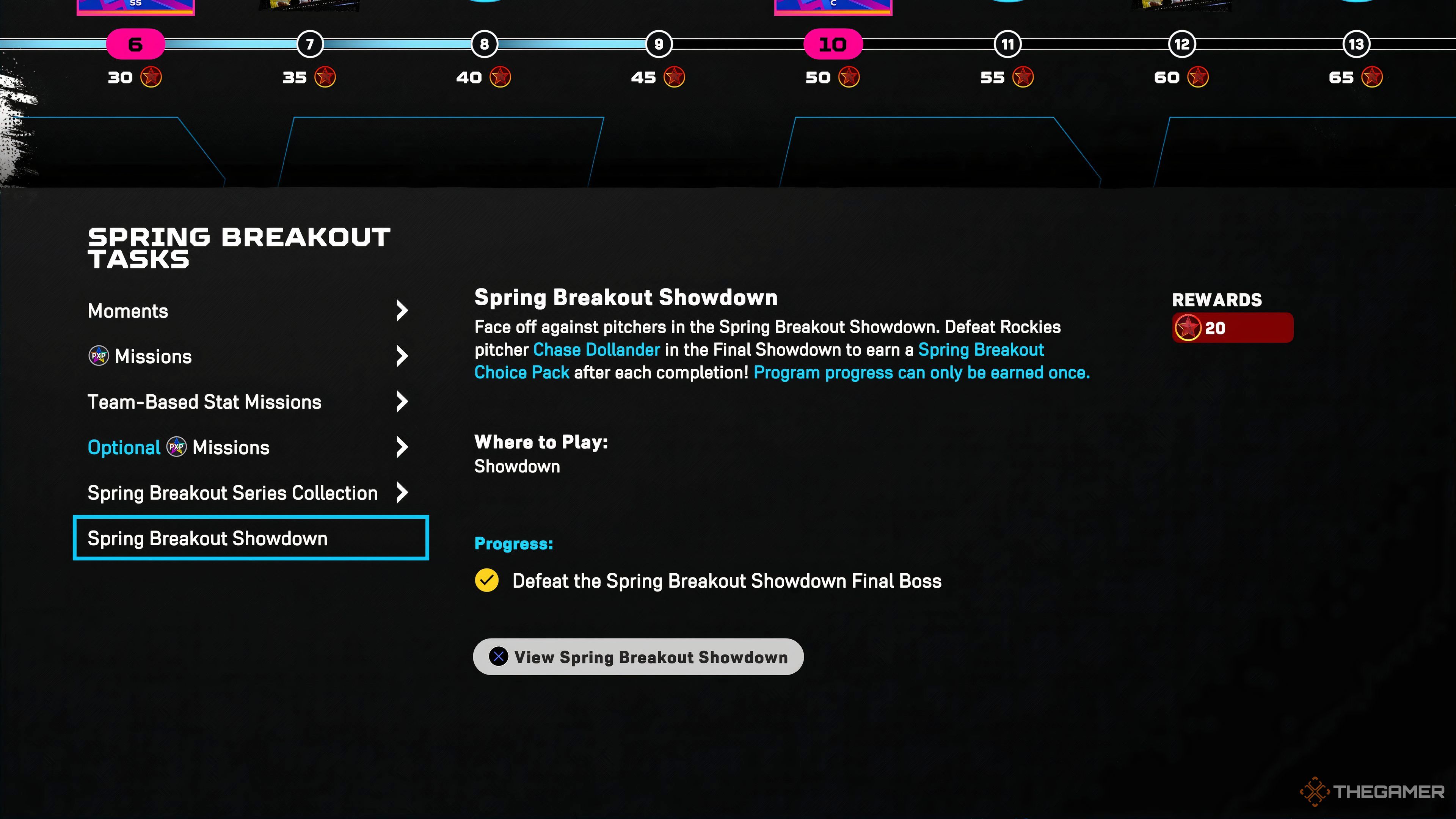 How Does Showdowns Work In MLB The Show 25?