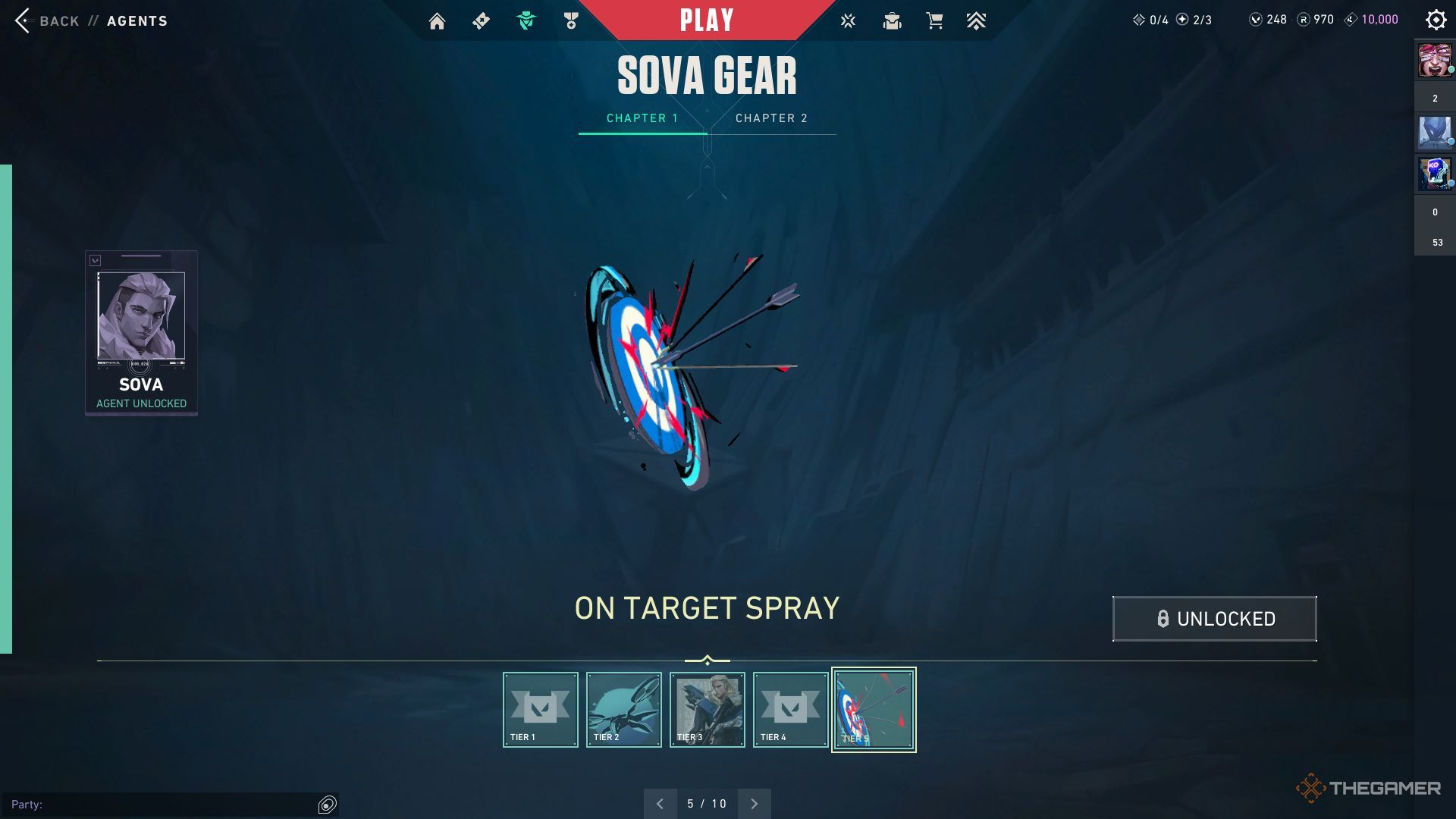 Spray 'Target' from a Swua agent contract in Velvet.