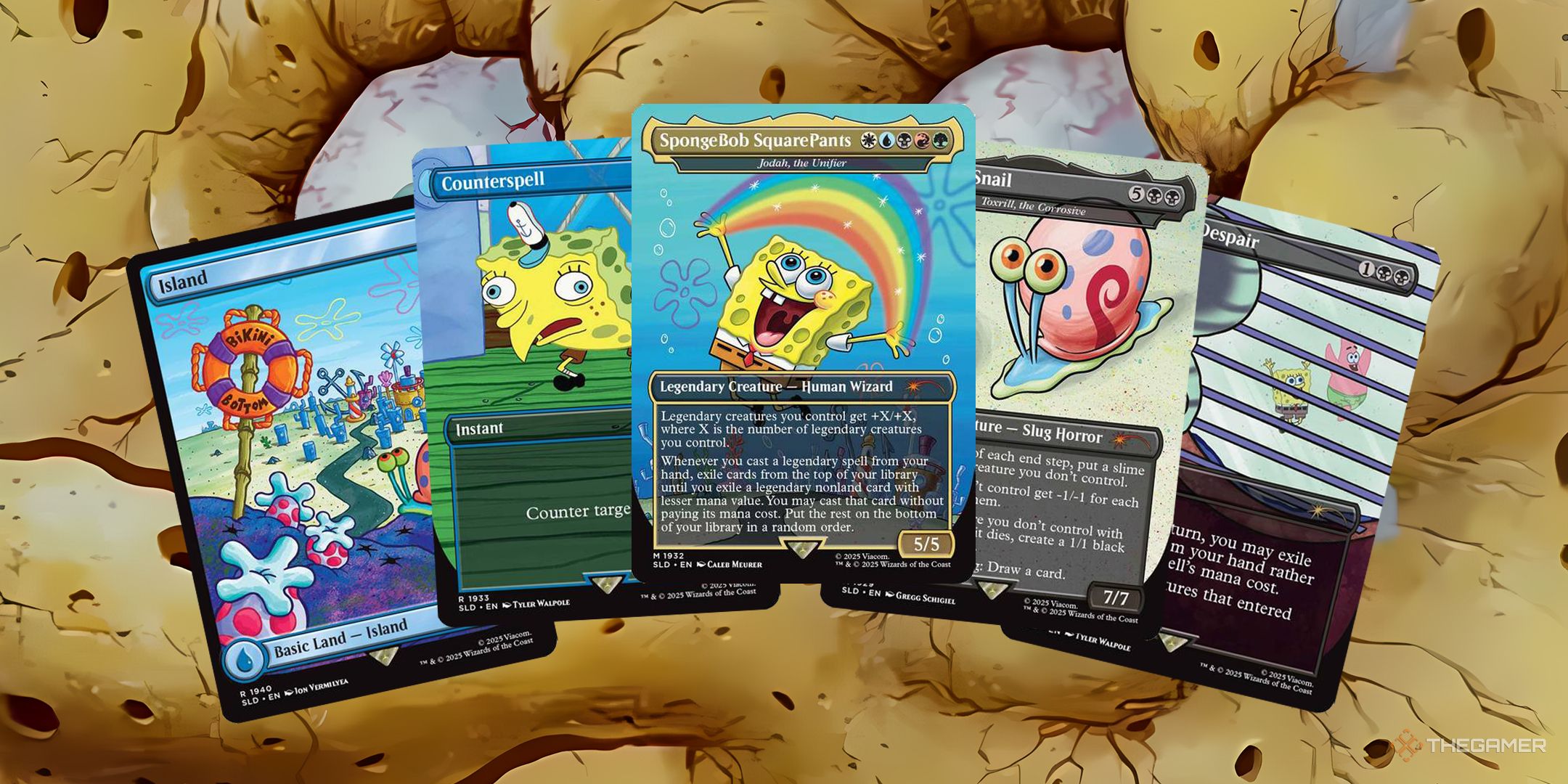 MTG's SpongeBob SquarePants Secret Lair Goes On Sale Today