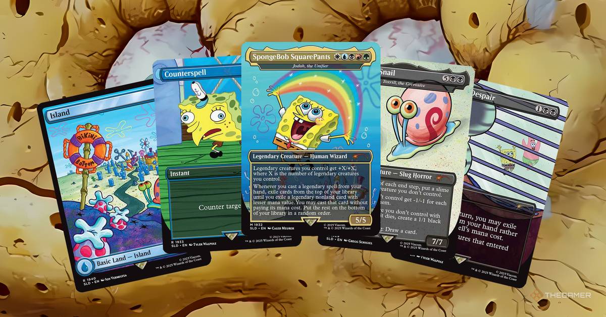 MTG's Meme-Filled SpongeBob Secret Lair Is Closer Than We Thought MTG's Meme-Filled SpongeBob Secret Lair Is Closer Than We Thought