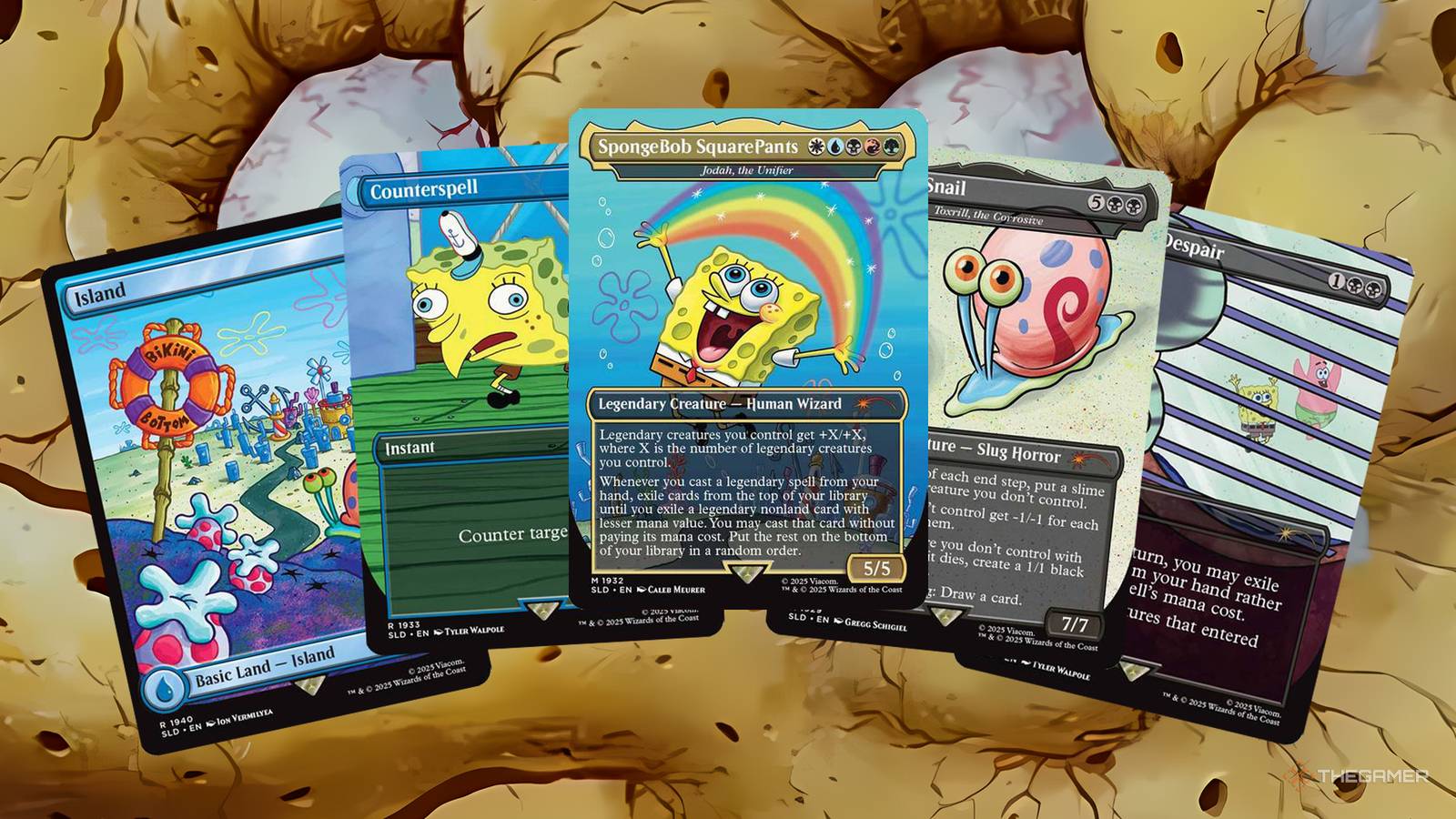 MTG's Meme-Filled SpongeBob Secret Lair Is Closer Than We Thought MTG's Meme-Filled SpongeBob Secret Lair Is Closer Than We Thought