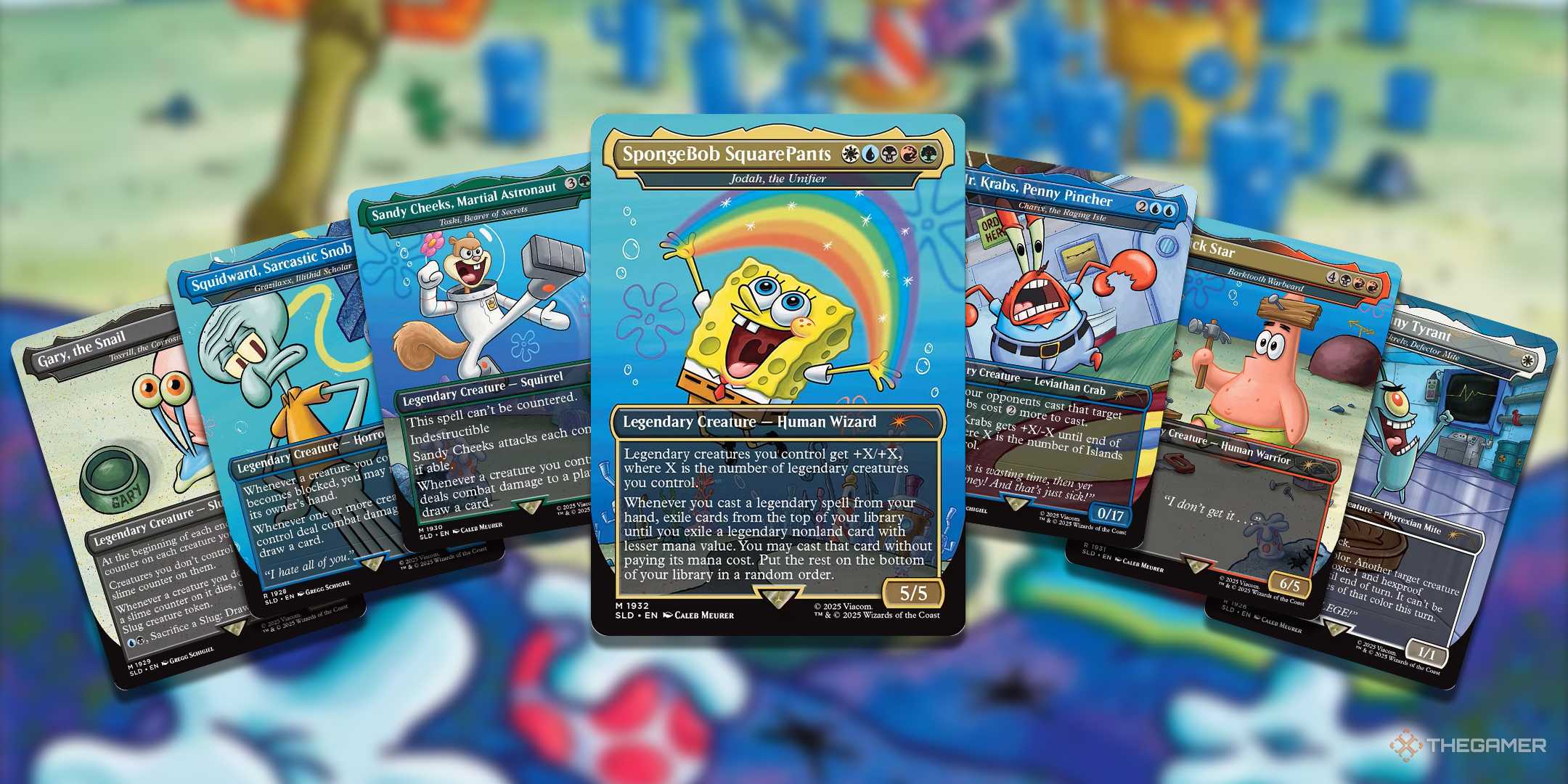MTG's SpongeBob SquarePants Bonus Cards Includes An Old Modern Staple MTG's SpongeBob SquarePants Bonus Cards Includes An Old Modern Staple
