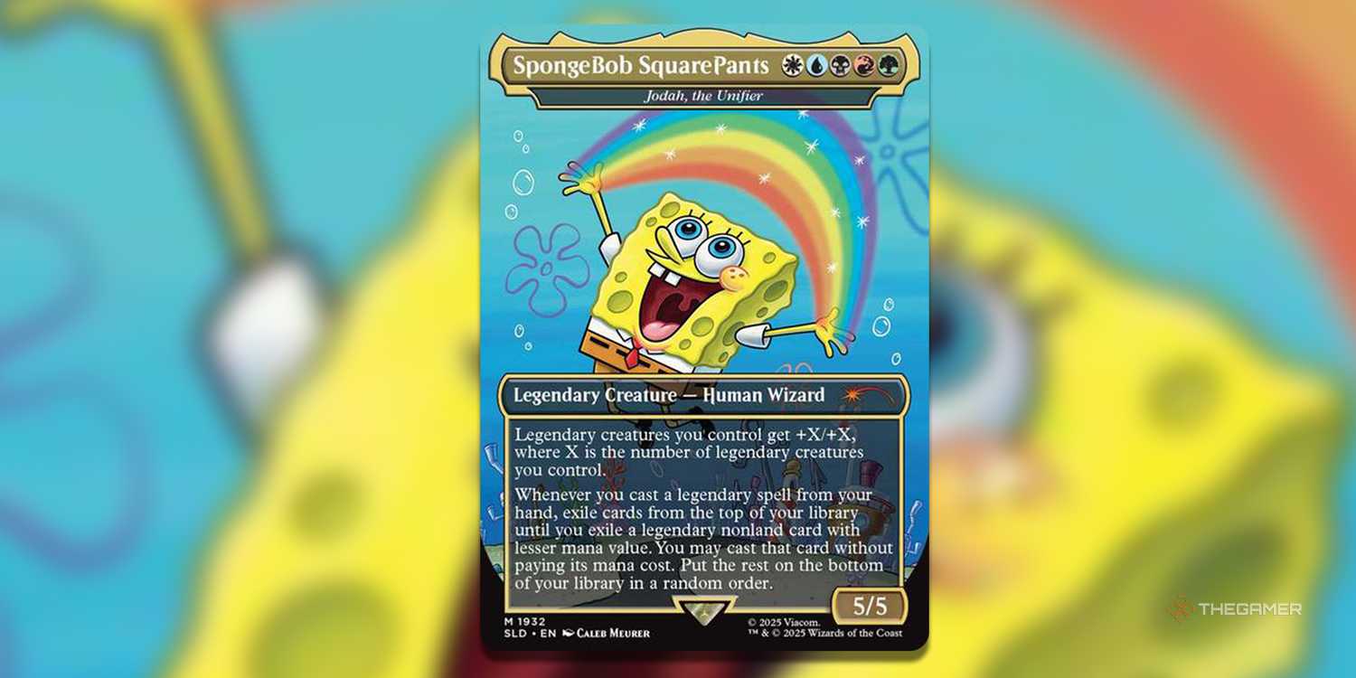 MTG's Meme-Filled SpongeBob Secret Lair Is Closer Than We Thought MTG's Meme-Filled SpongeBob Secret Lair Is Closer Than We Thought
