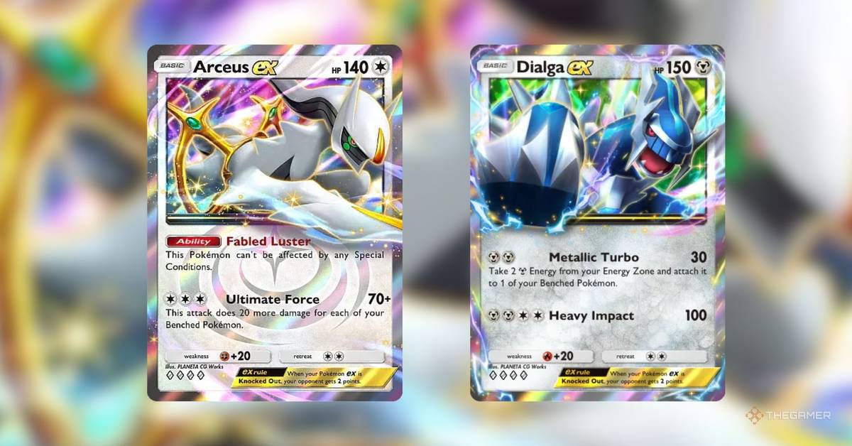 arceus palkia dialga pokemon card GX (SA) 100/095 PSA10 Japanese Pokmon your Pokmons attacks do 30 more damage to your opponents Active Pokmon (before applying Weakness and Resistance) Arceus & Dialga & Palkia